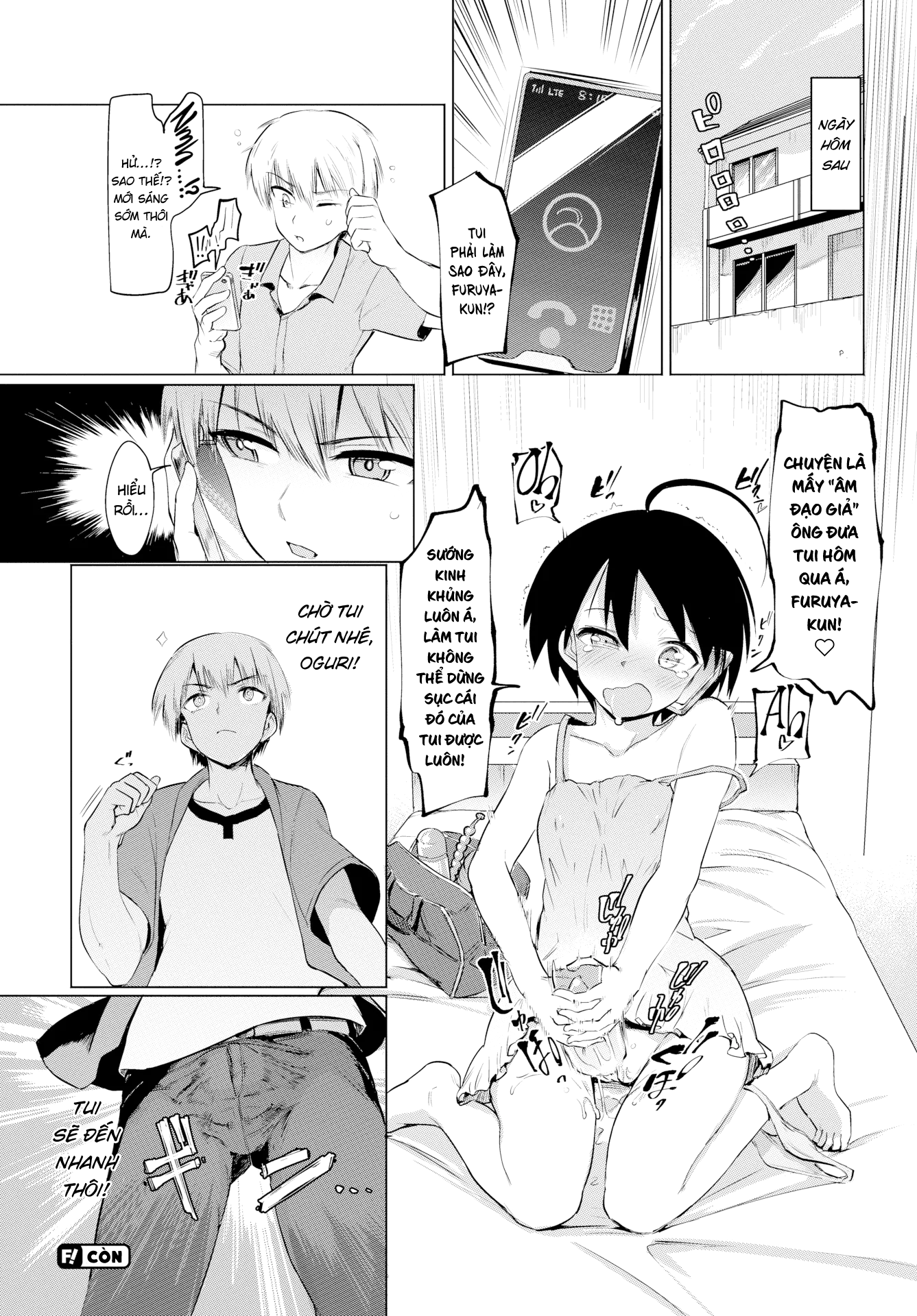 Đọc truyện hentai Furuya-kun & Oguri-san - Chap 1