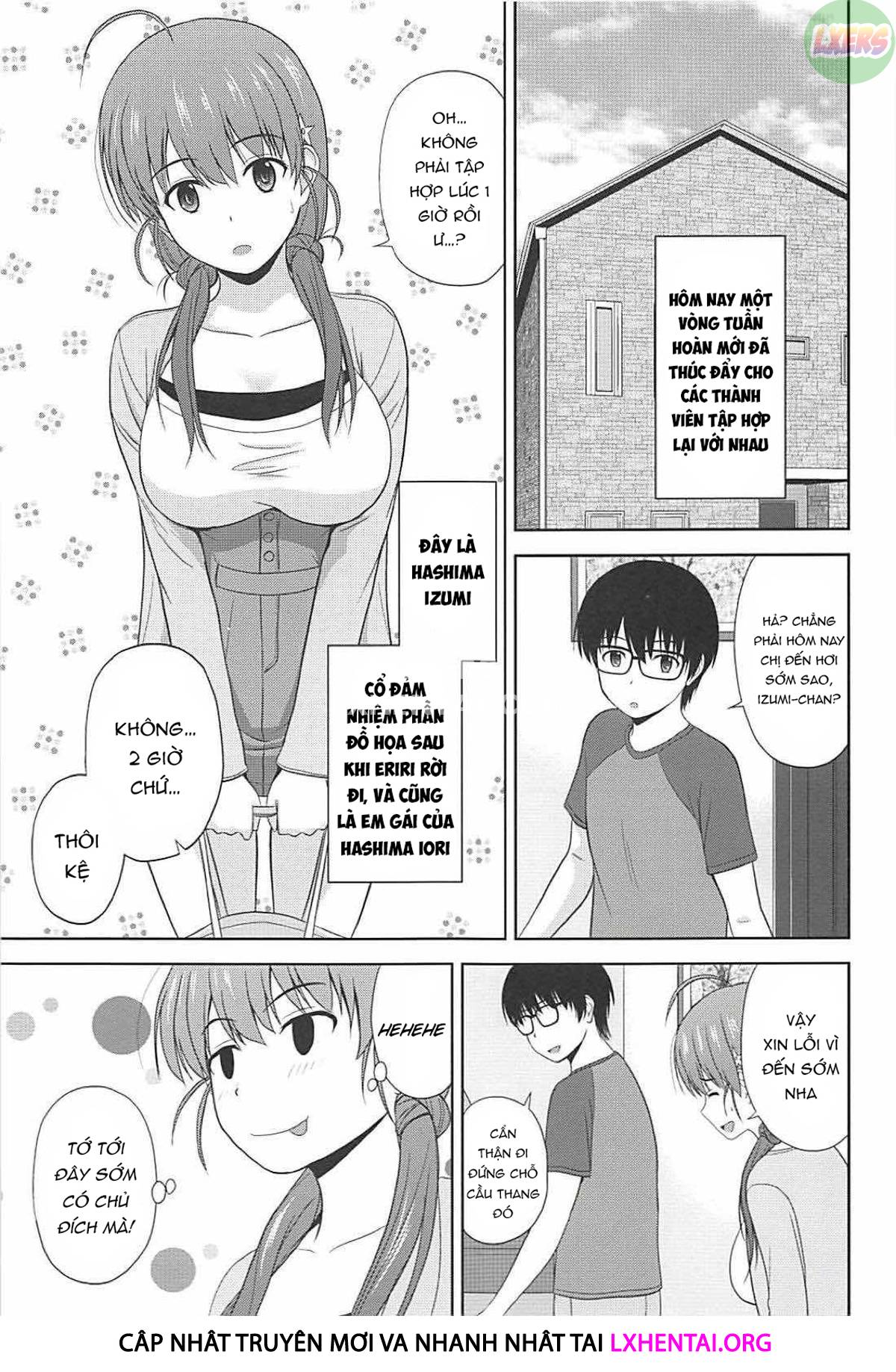 Đọc truyện hentai Rủ thêm bạn của bạn gái - Chap 2 - Shinsei | Tachi No Rinri Shinsakai