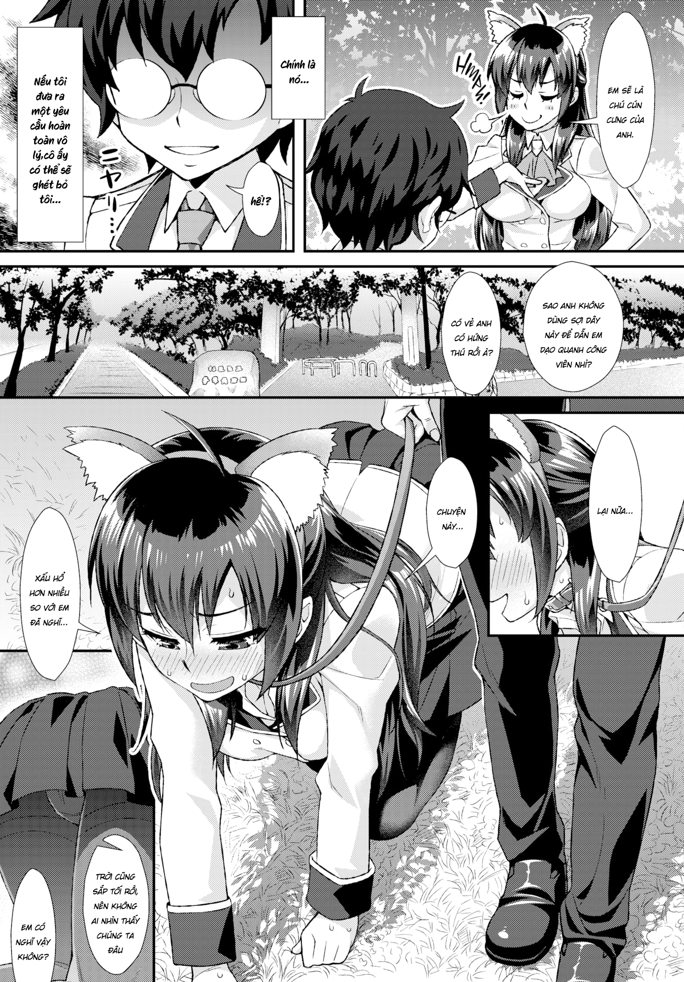 Đọc truyện hentai Em Là Thú Cưng Của Anh - Oneshot