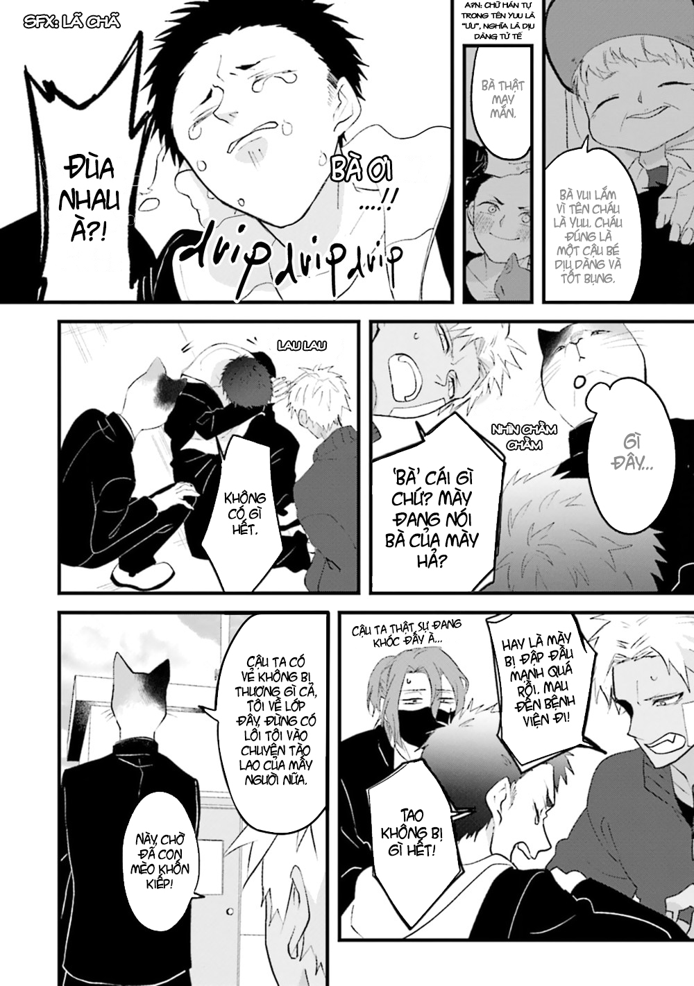 Đọc truyện hentai Trai và Mèo - Chap 1