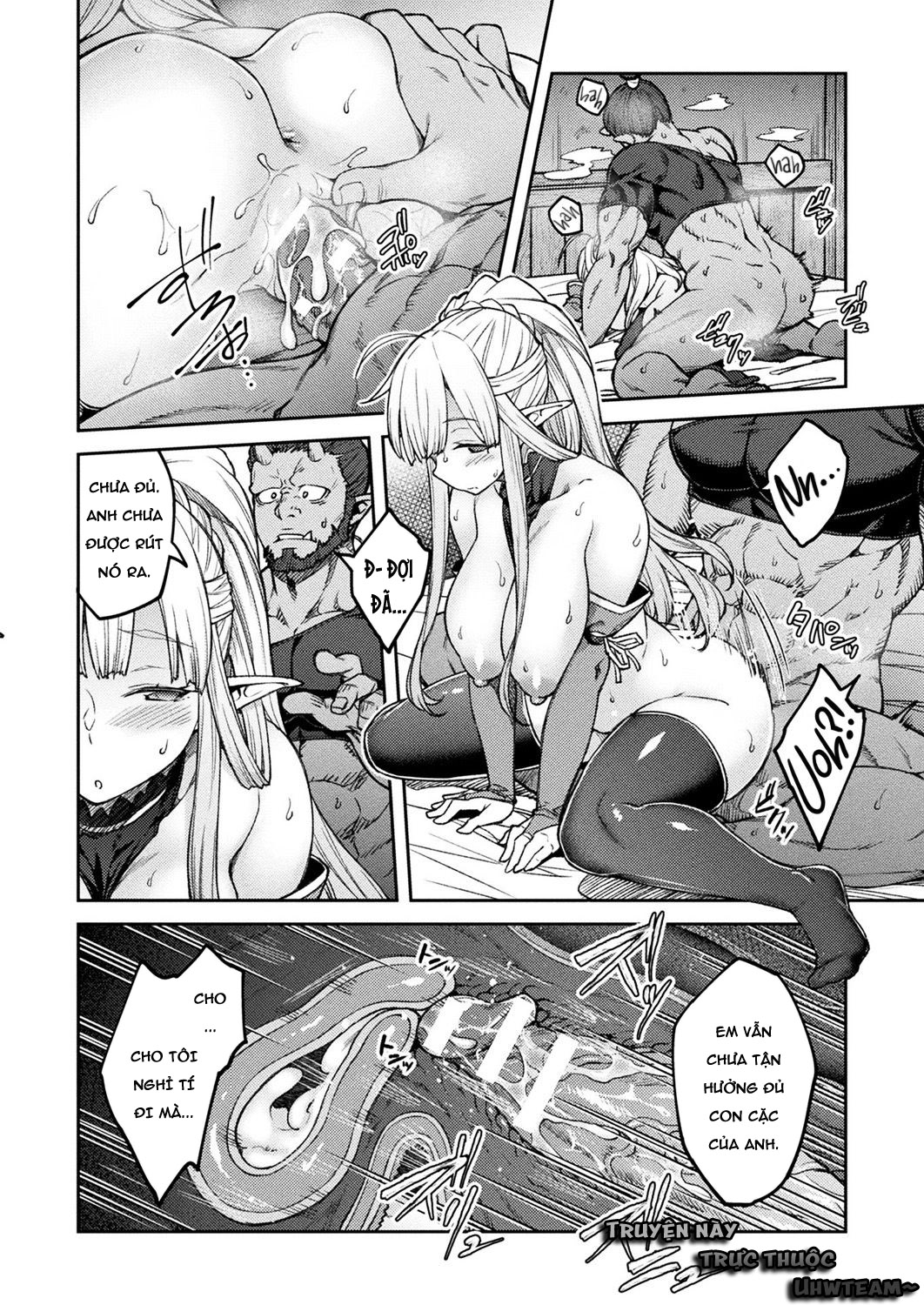 Đọc truyện hentai Himono Elf, Kozukuri o Suru - Oneshot [Múp rụp]