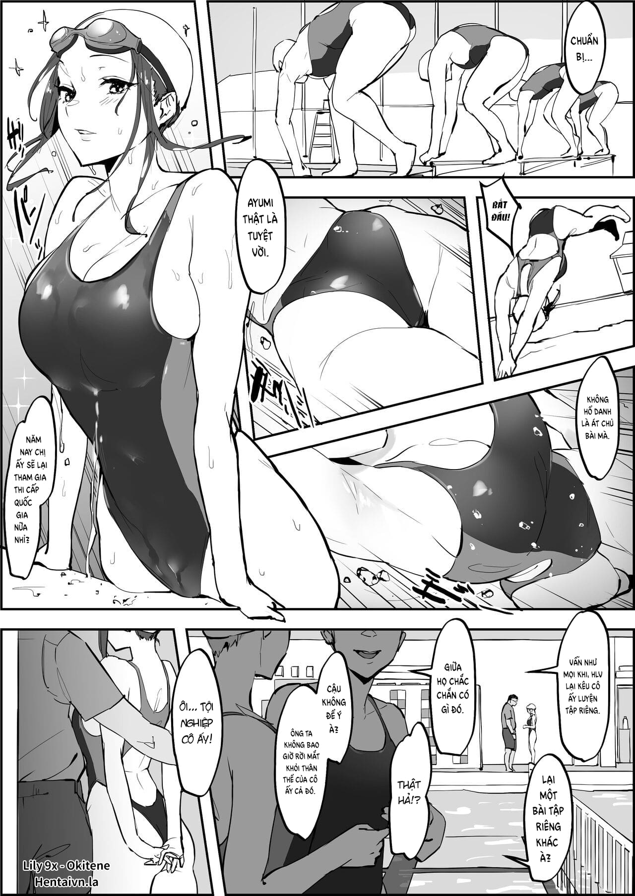 Đọc truyện hentai Át chủ bài của CLB bơi lội - Oneshot
