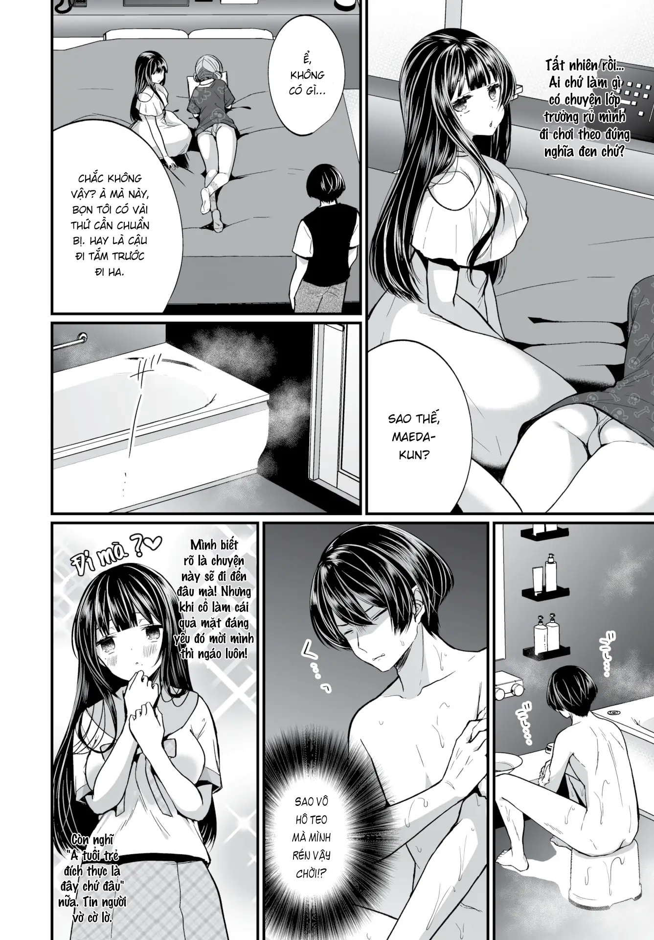 Đọc truyện hentai Gái Ngoan Lớp Tôi Hoá Ra Lại Là Dâm Nữ!? - Chap 8 - Chị Chị Em Em