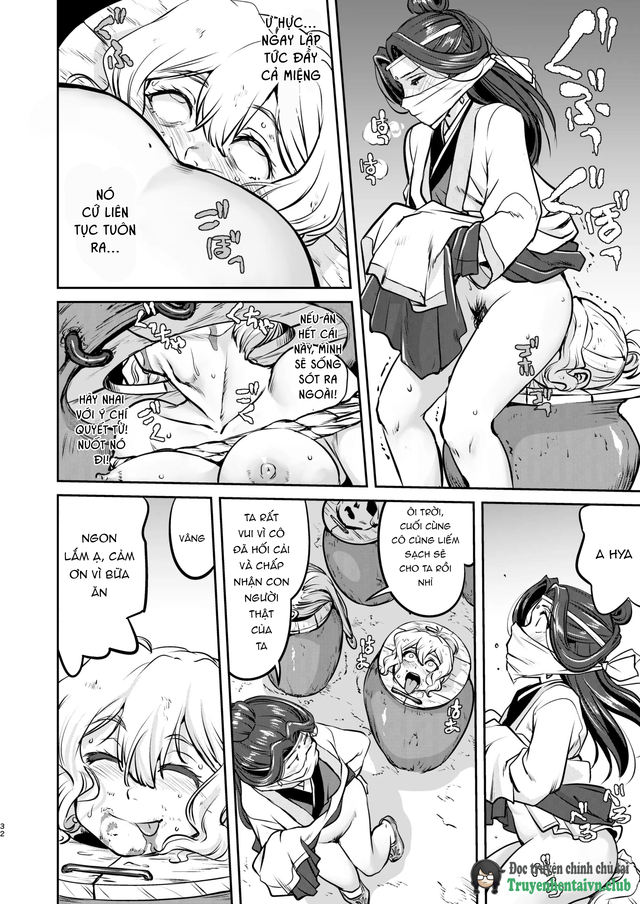 Đọc truyện hentai Isekai TS Ouji o Tasuketa Dake Nanoni Trance Hen - Oneshot