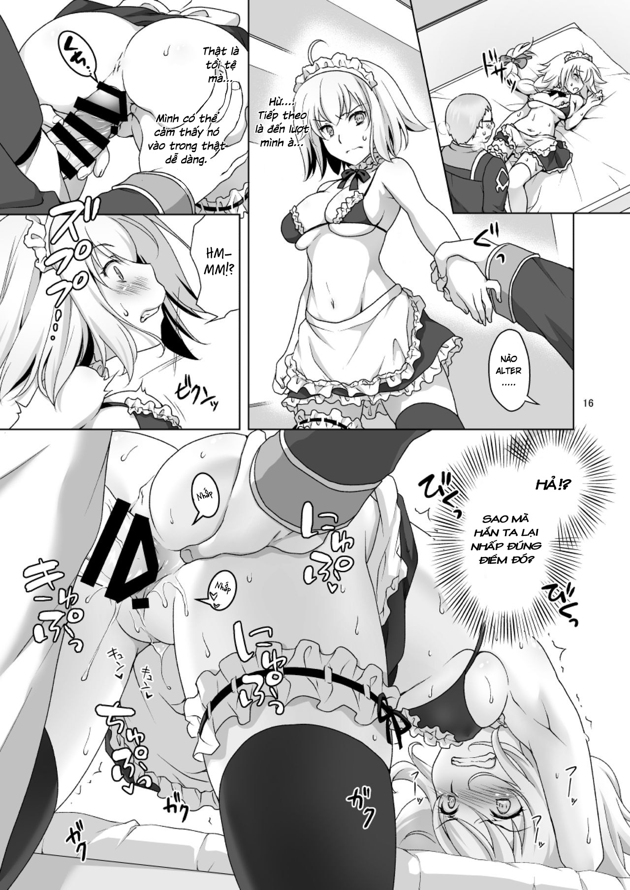 Đọc truyện hentai Chaldea Girls Collection W Jeanne Kyousei Gohoushi (Fate/Grand Order) - Oneshot