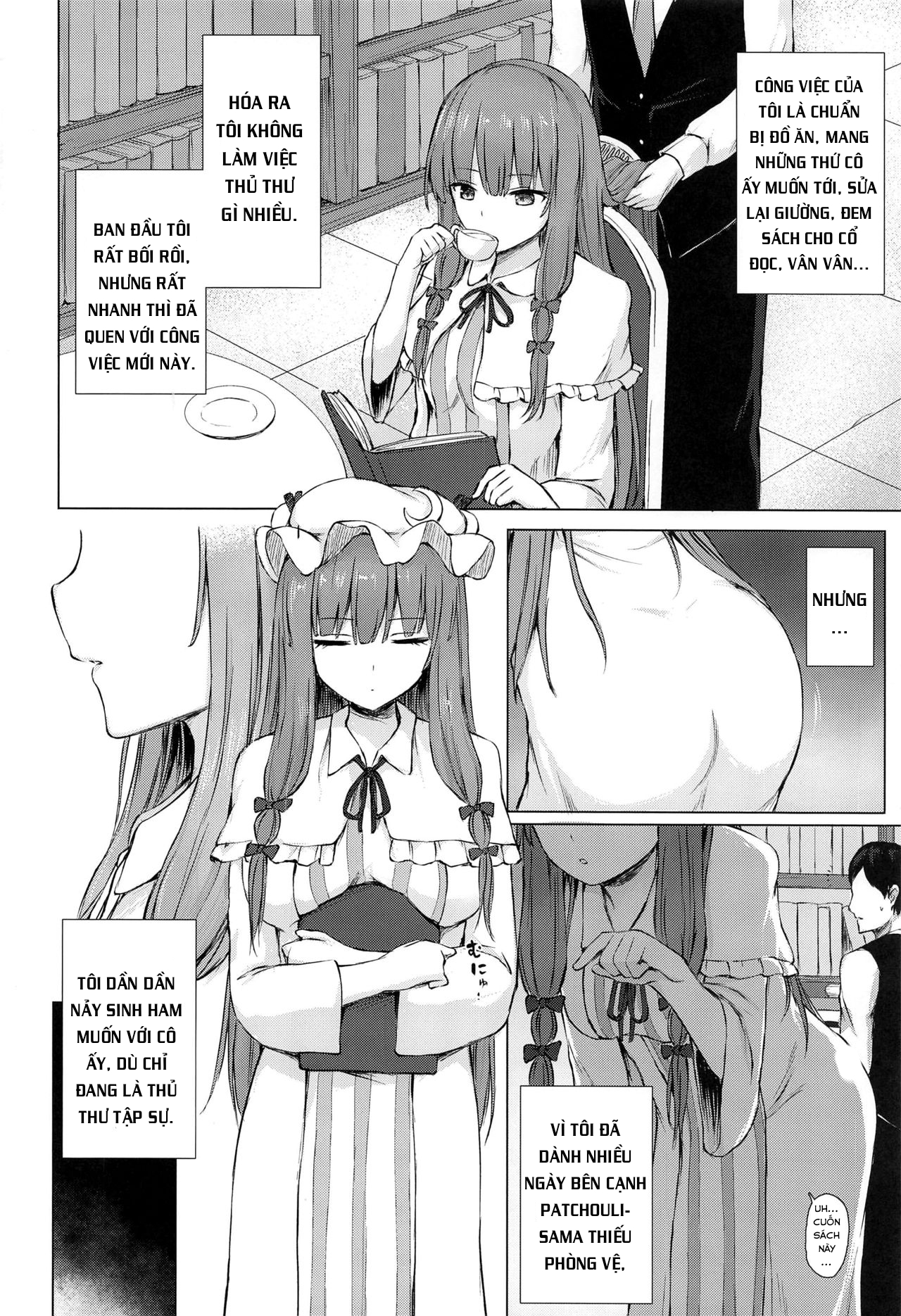 Đọc truyện hentai Patchouli Knowledge Kaihatsu Kiroku (Touhou Project) - Oneshot