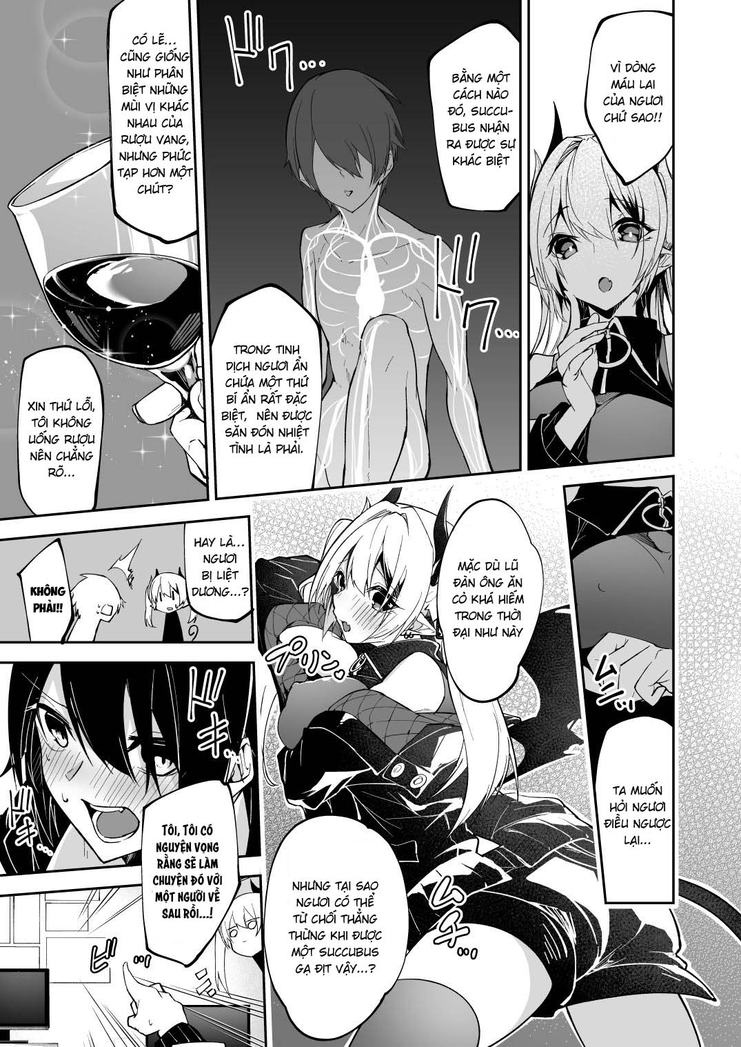 Đọc truyện hentai Lọt vào tầm ngắm của Succubus Maria - Oneshot