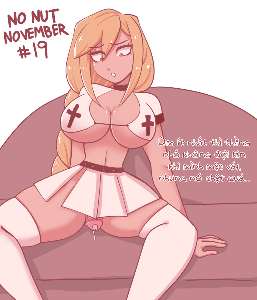 Đọc truyện hentai Thử thách No Nut November của Soliel - Oneshot