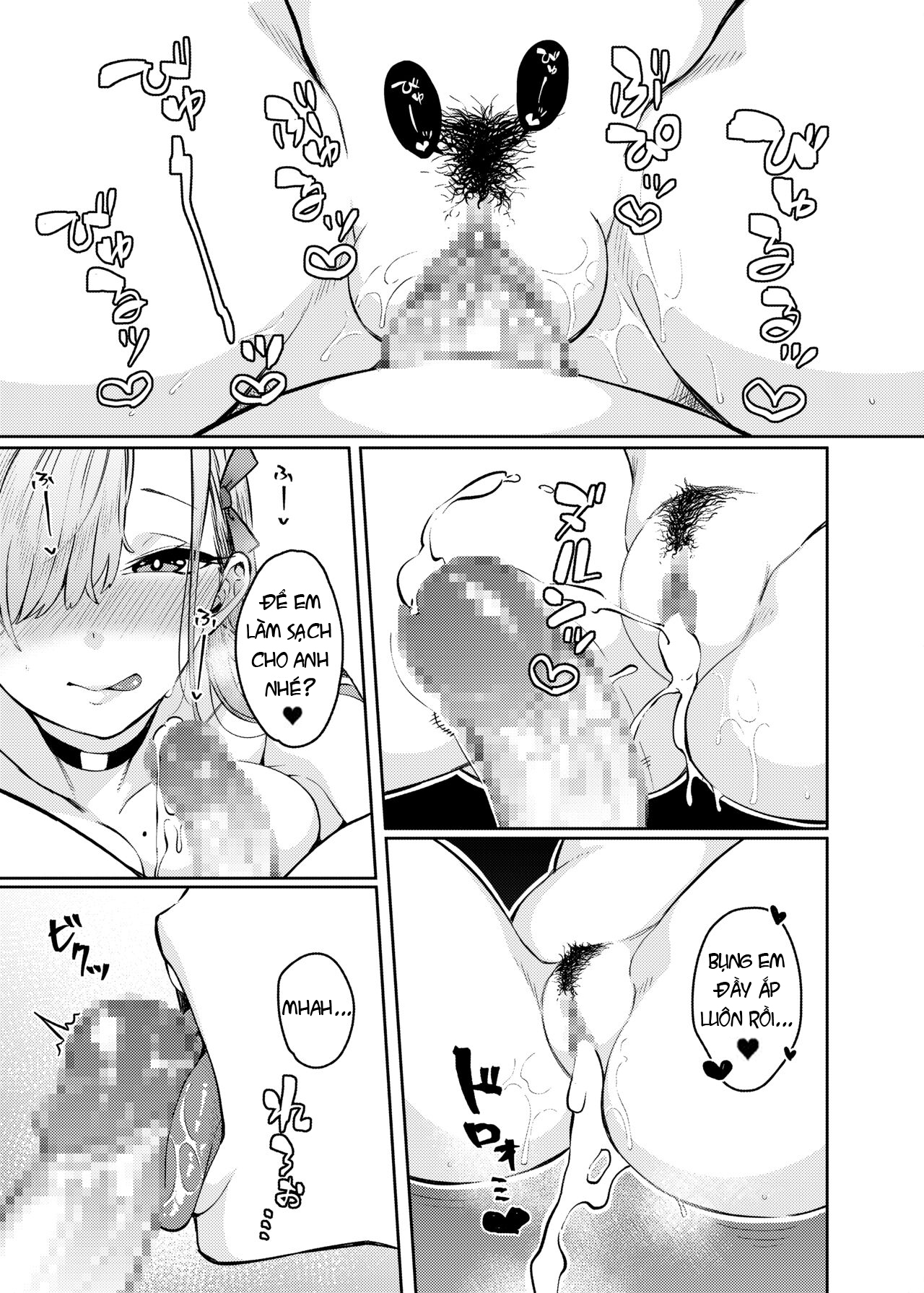 Đọc truyện hentai Pink Archive (Blue Archive) - Oneshot (Hairy version)