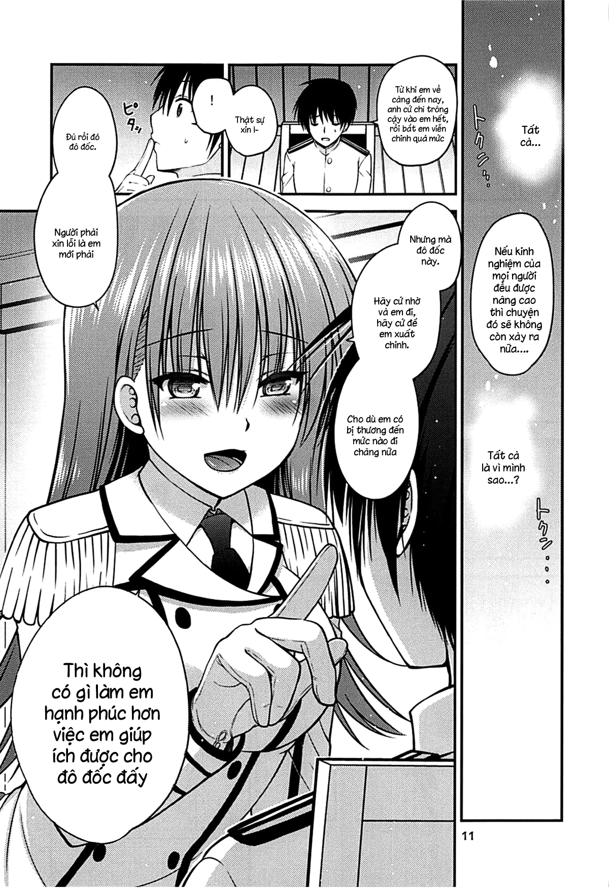 Đọc truyện hentai Yakimochi Ooi to Renjun to (Kantai Collection) - Oneshot