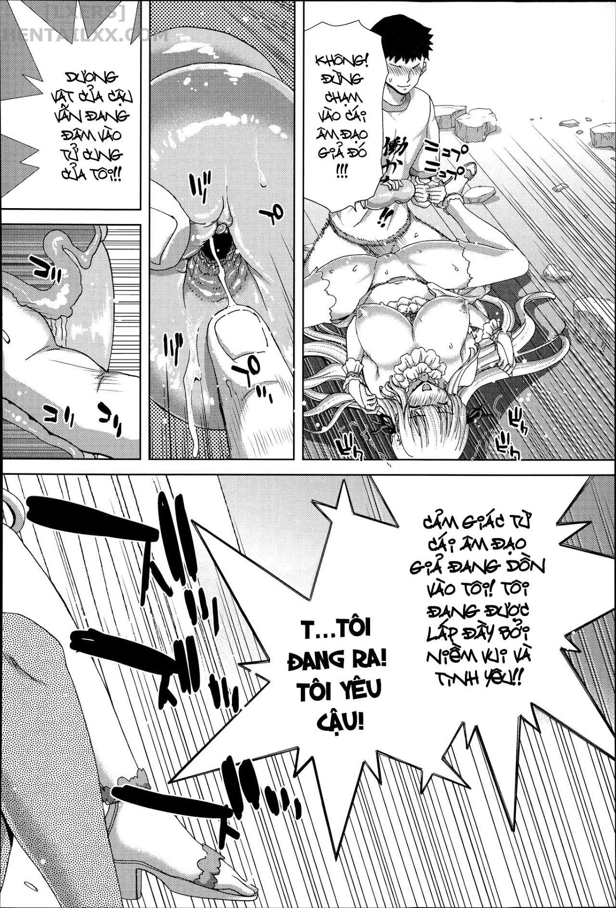 Đọc truyện hentai Mesuochi Z ~Kyousei Ninkatsu Haigou Zukan - Chap 8