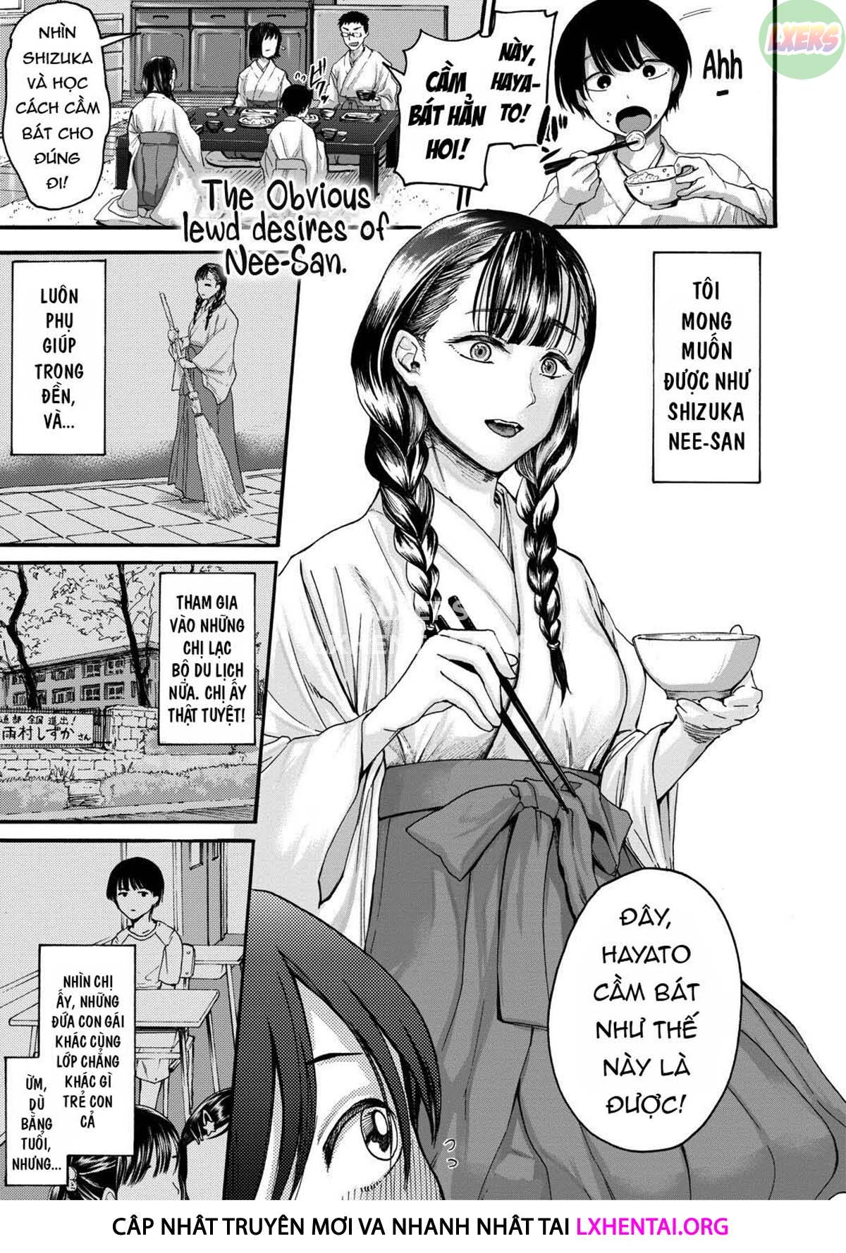 Đọc truyện hentai Cái lỗ thân mật của chị gái và anh trai - Chap 4