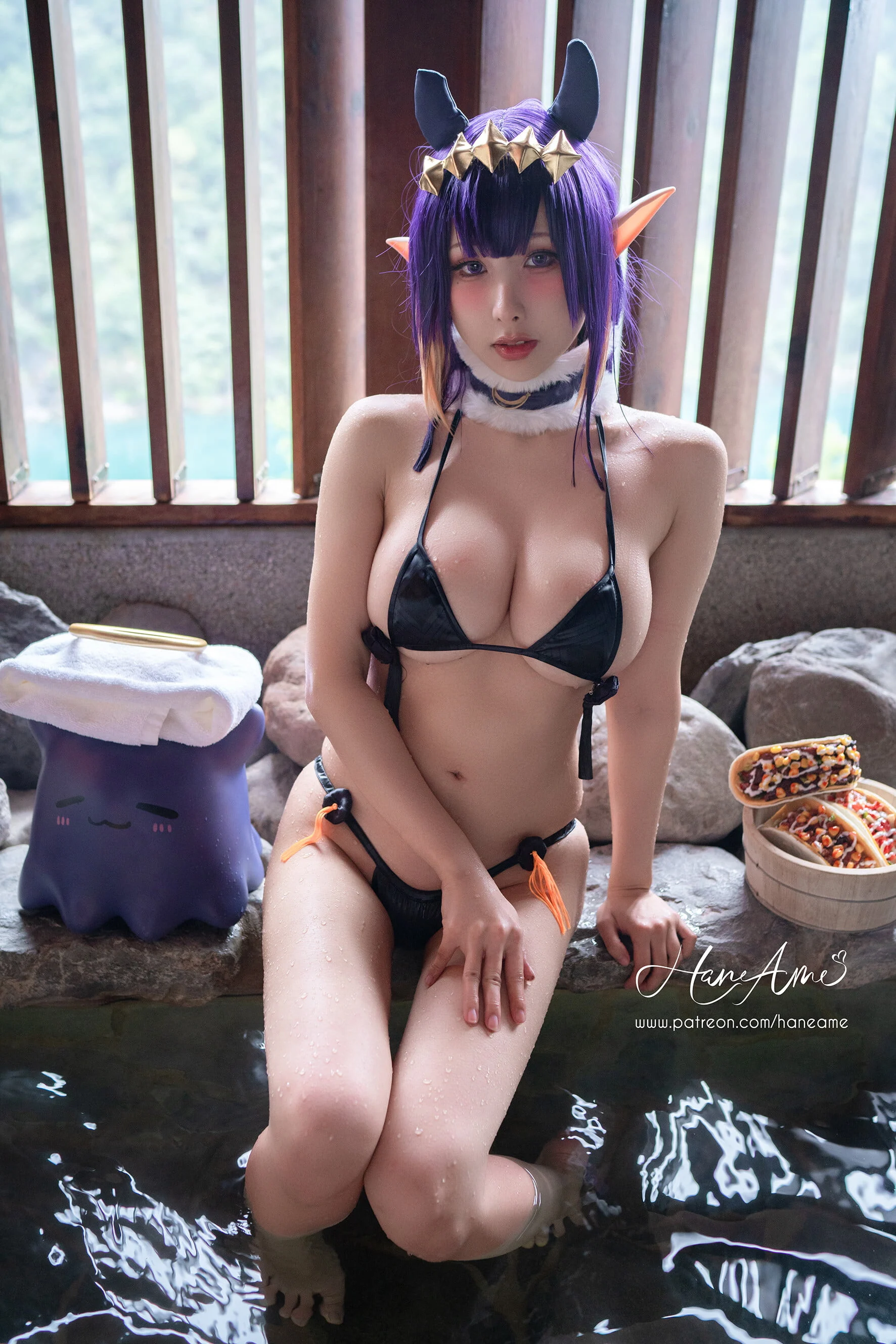 Đọc truyện hentai Tuyển tập Albums siêu phẩm Cosplay - Chap 661 - Haame - Ninomae No is Hot Springs