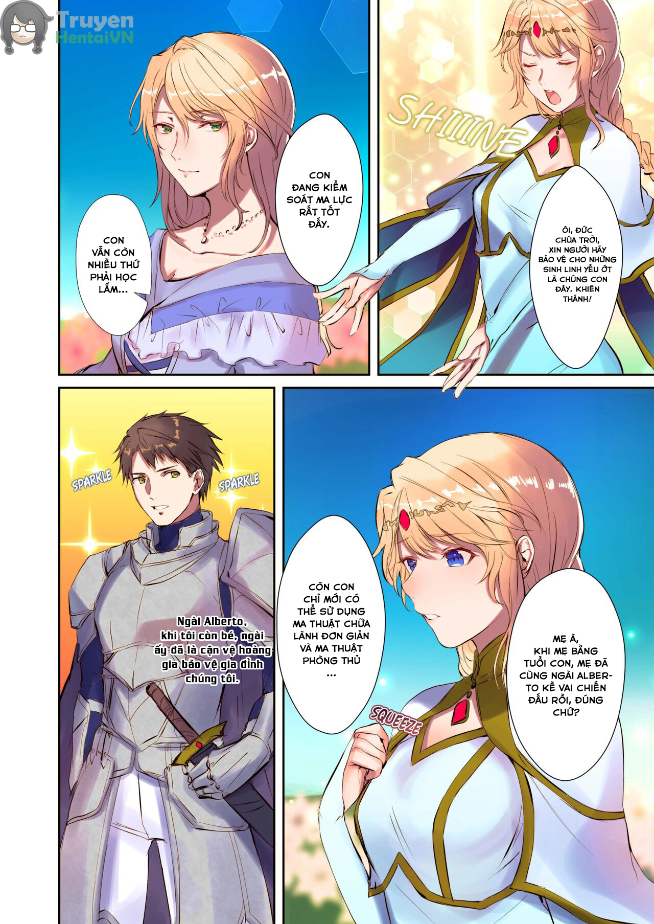 Đọc truyện hentai Mahou o Kyuusai suru Houhou - Oneshot