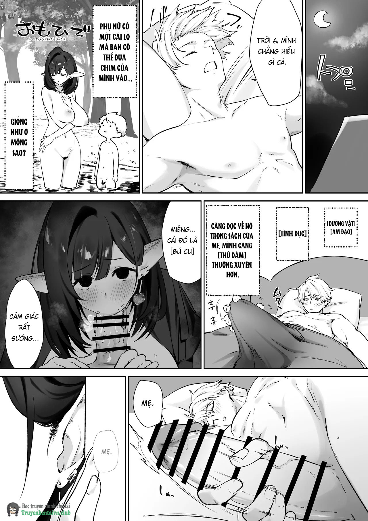 Đọc truyện hentai Elf no Milk de Otona ni Narimashita - Oneshot