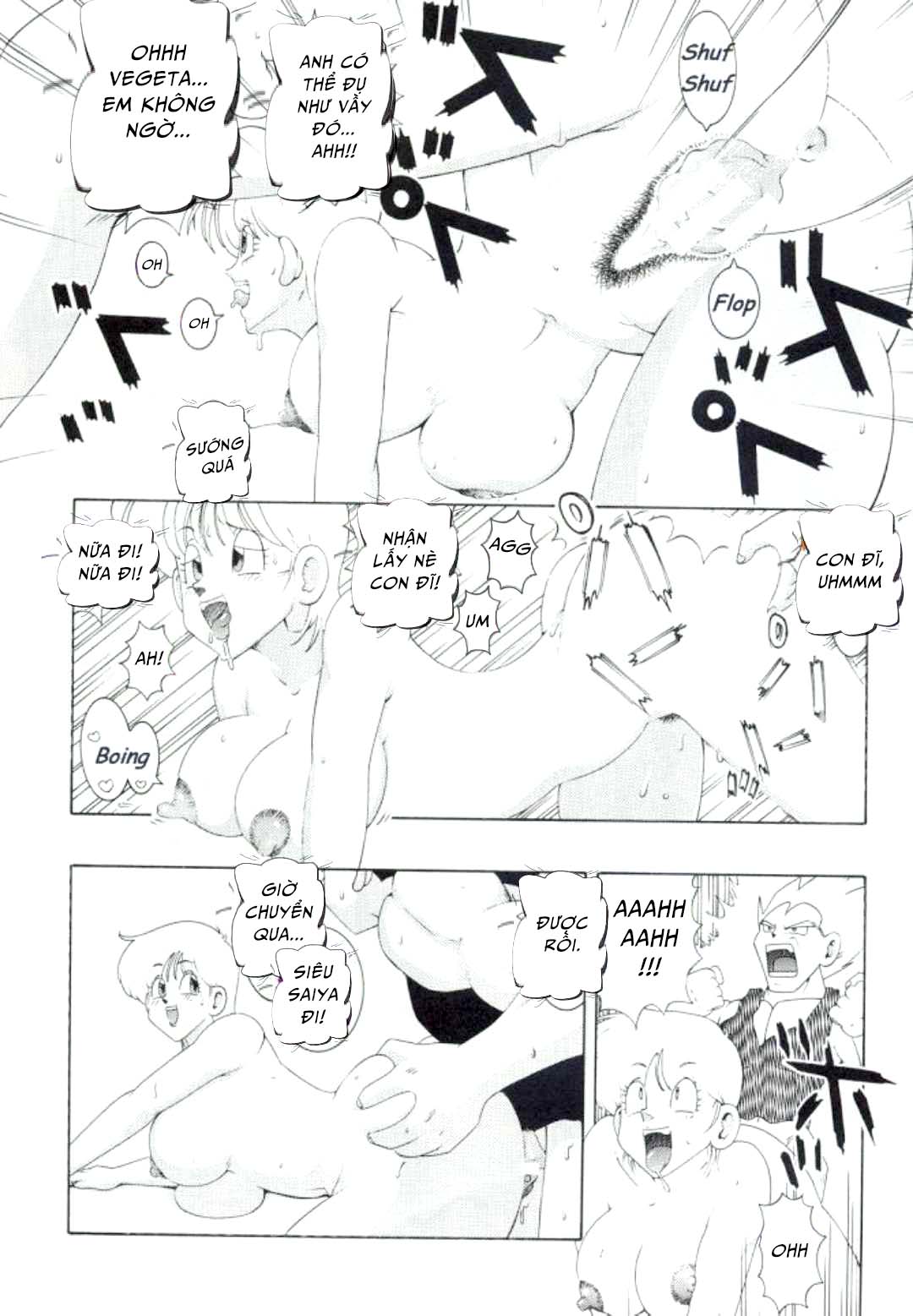 Đọc truyện hentai Vital Race (Dragon Ball Z) - Oneshot