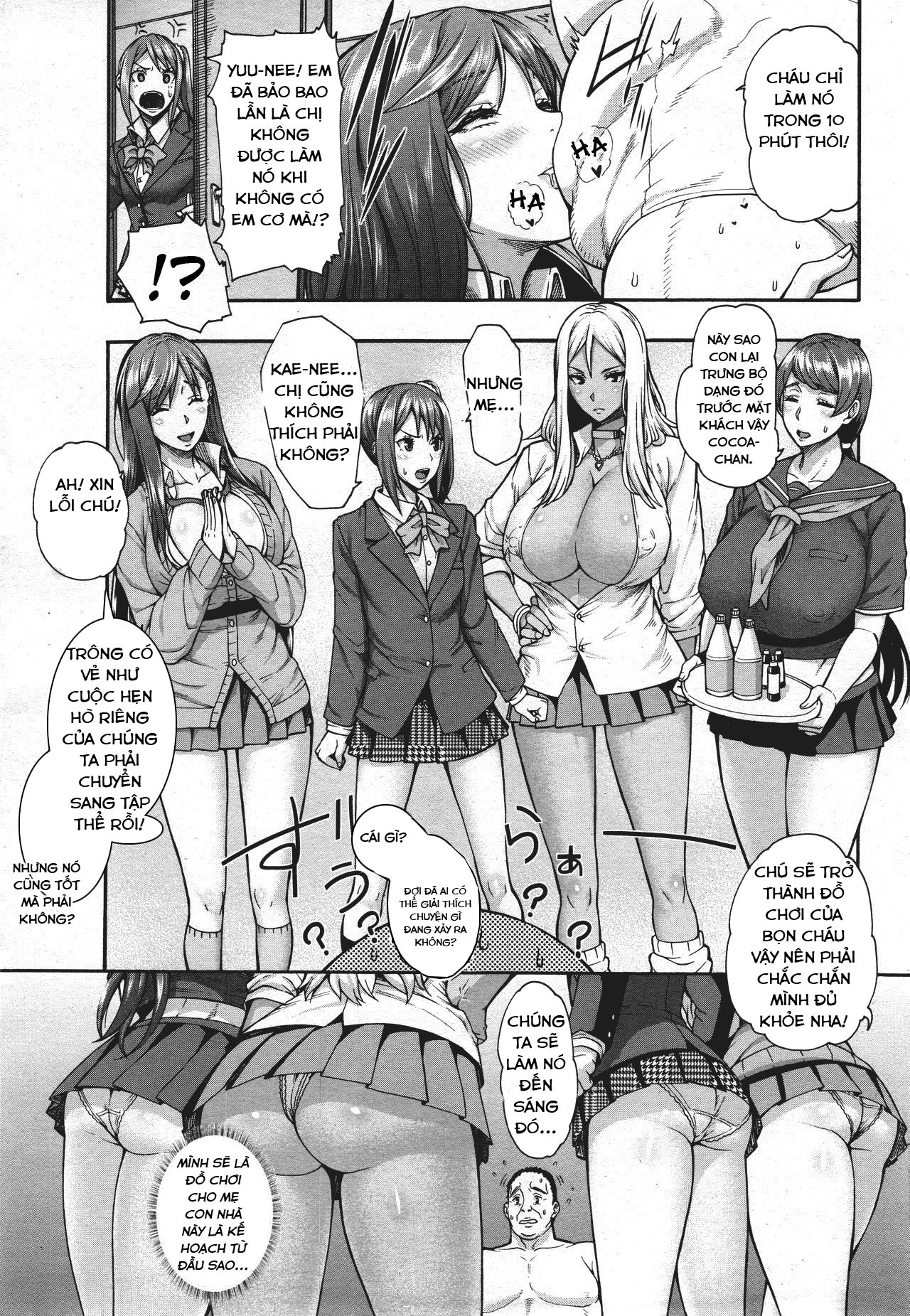 Đọc truyện hentai Bitch Tenshi Oyako 1 - Oneshot