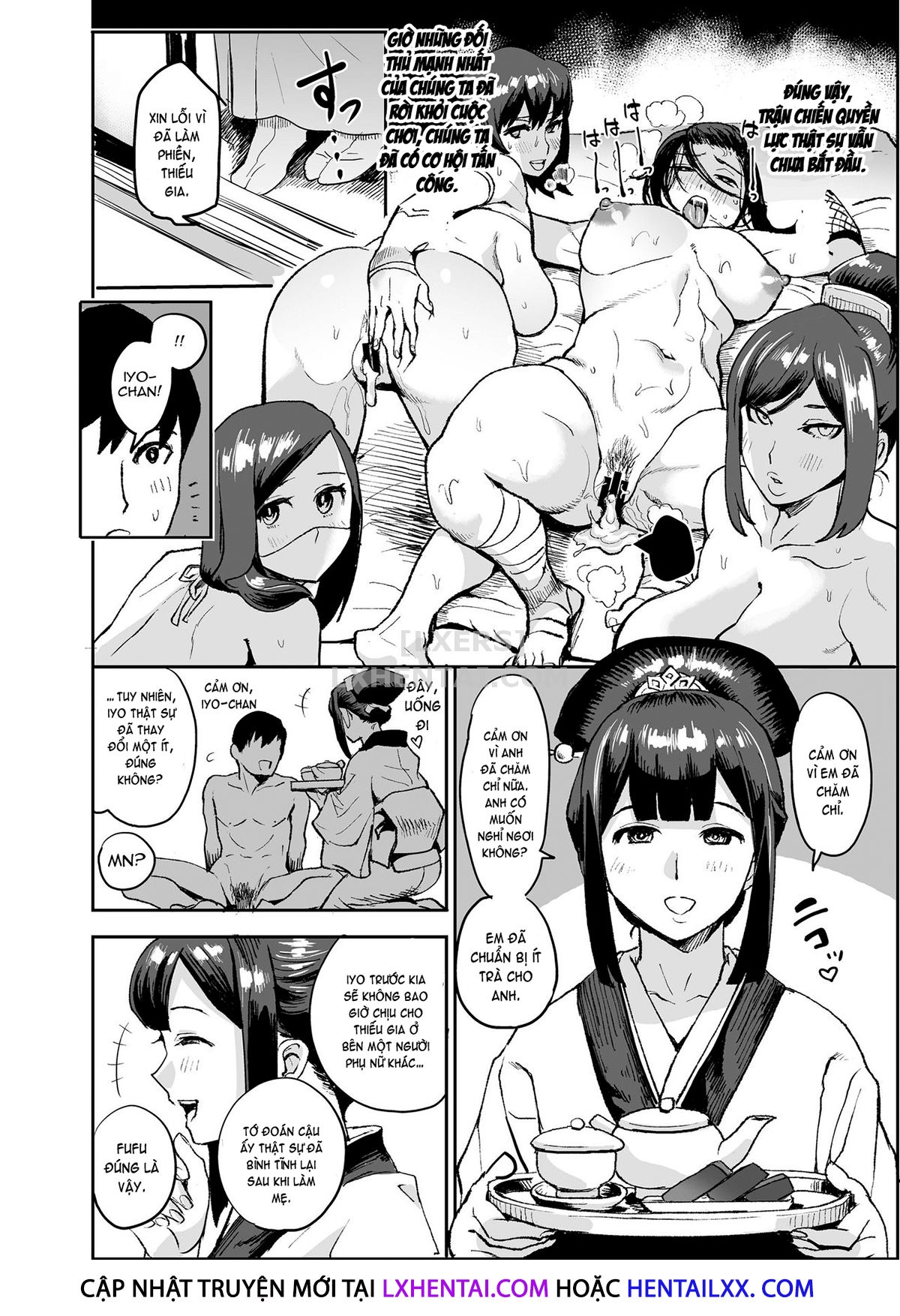 Đọc truyện hentai Oideyo! Kunoichi no Sato - Chap 4