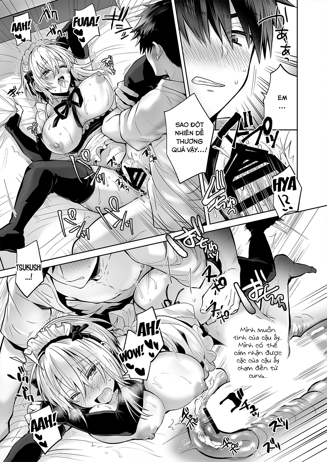 Đọc truyện hentai Ore No Shinyuu Wa TS (Seitenka) Taishitsu 2 - Oneshot