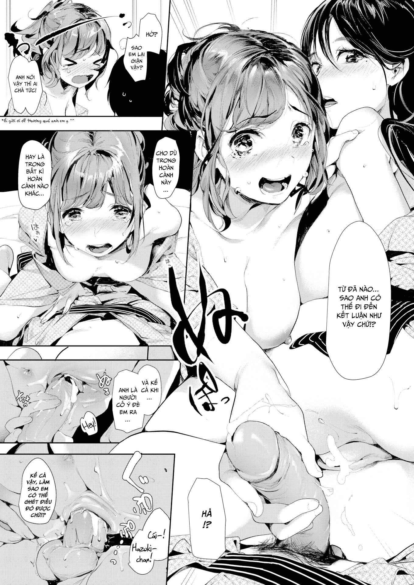 Đọc truyện hentai Chịch cả chị lẫn em - Chap 2- không che- End