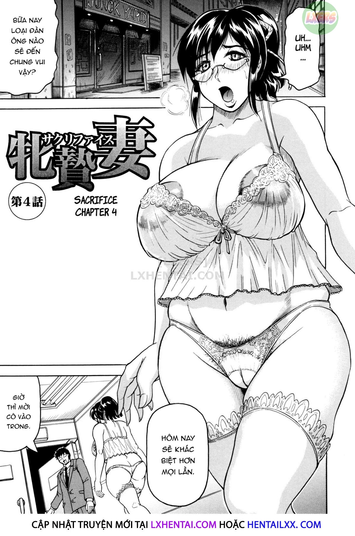 Đọc truyện hentai Mesuniezuma Sacrifice - Chap 4