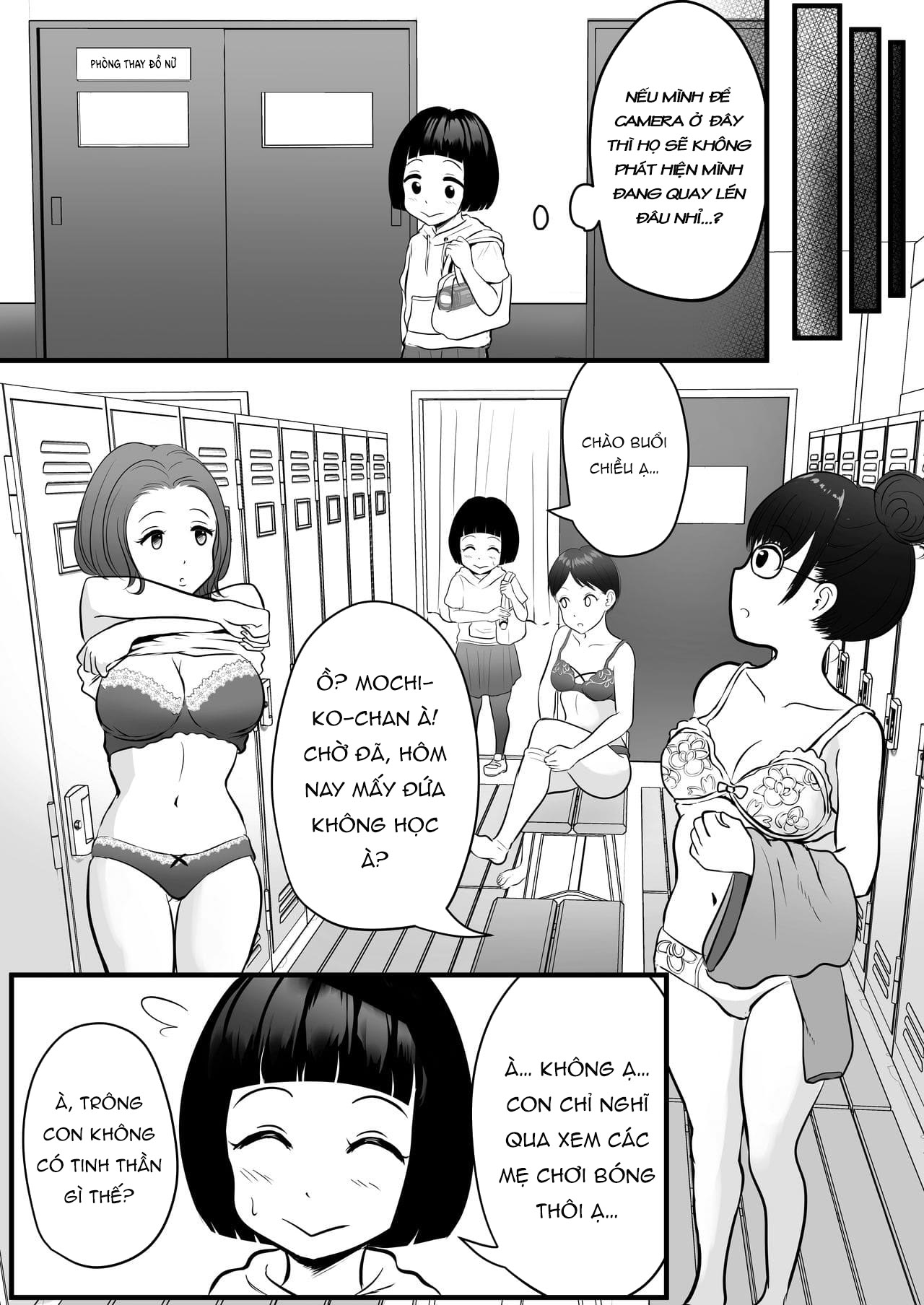 Đọc truyện hentai Mojiko The Genius Voyeur Camerawoman's Infiltration Mission! - Oneshot