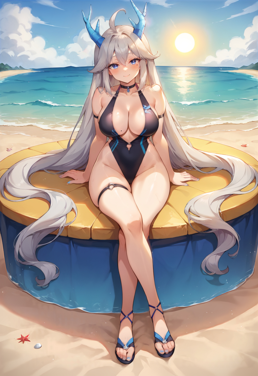 Đọc truyện hentai Tuyển tập Albums Art hentai - Chap 258 - Honglan (Eversoul) | Swimsuit