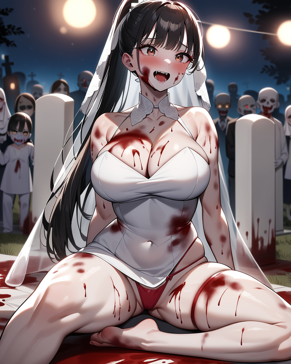 Đọc truyện hentai Tuyển tập Albums Art hentai - Chap 354 - Yamada Anna - Zombie Bride 08