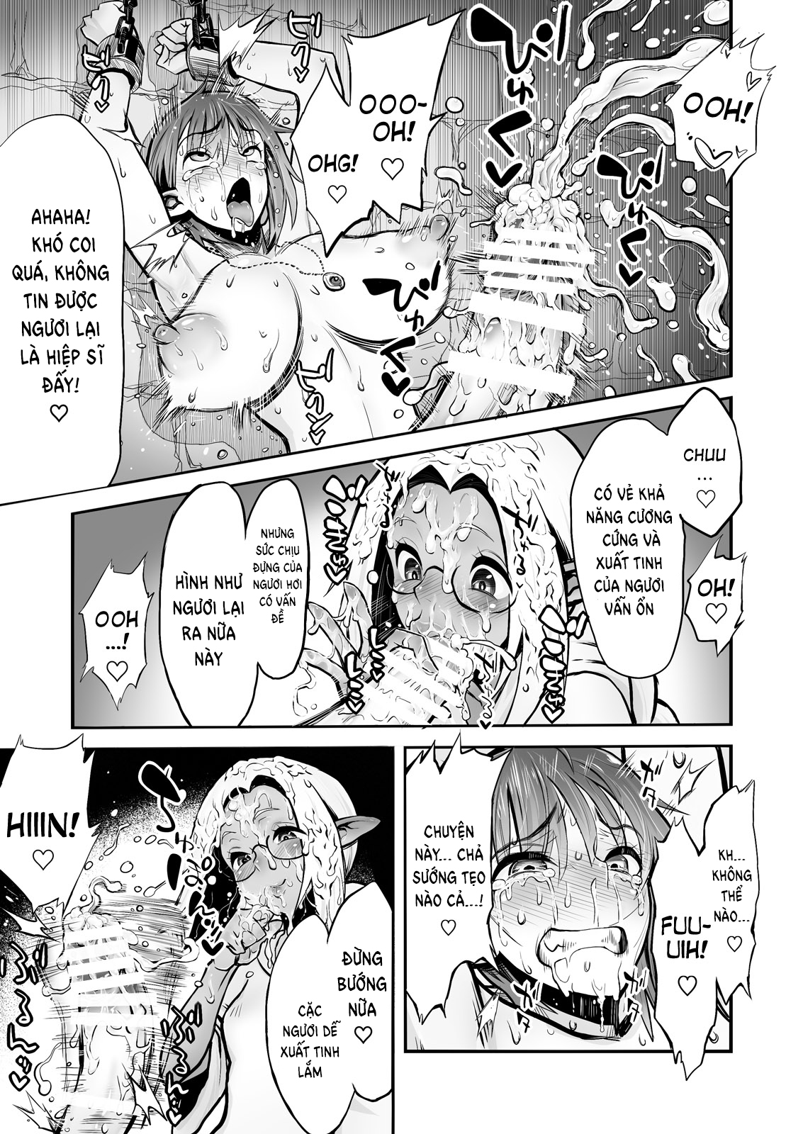 Đọc truyện hentai Futanari Chinpo ni Shokushu Sanran - Oneshot