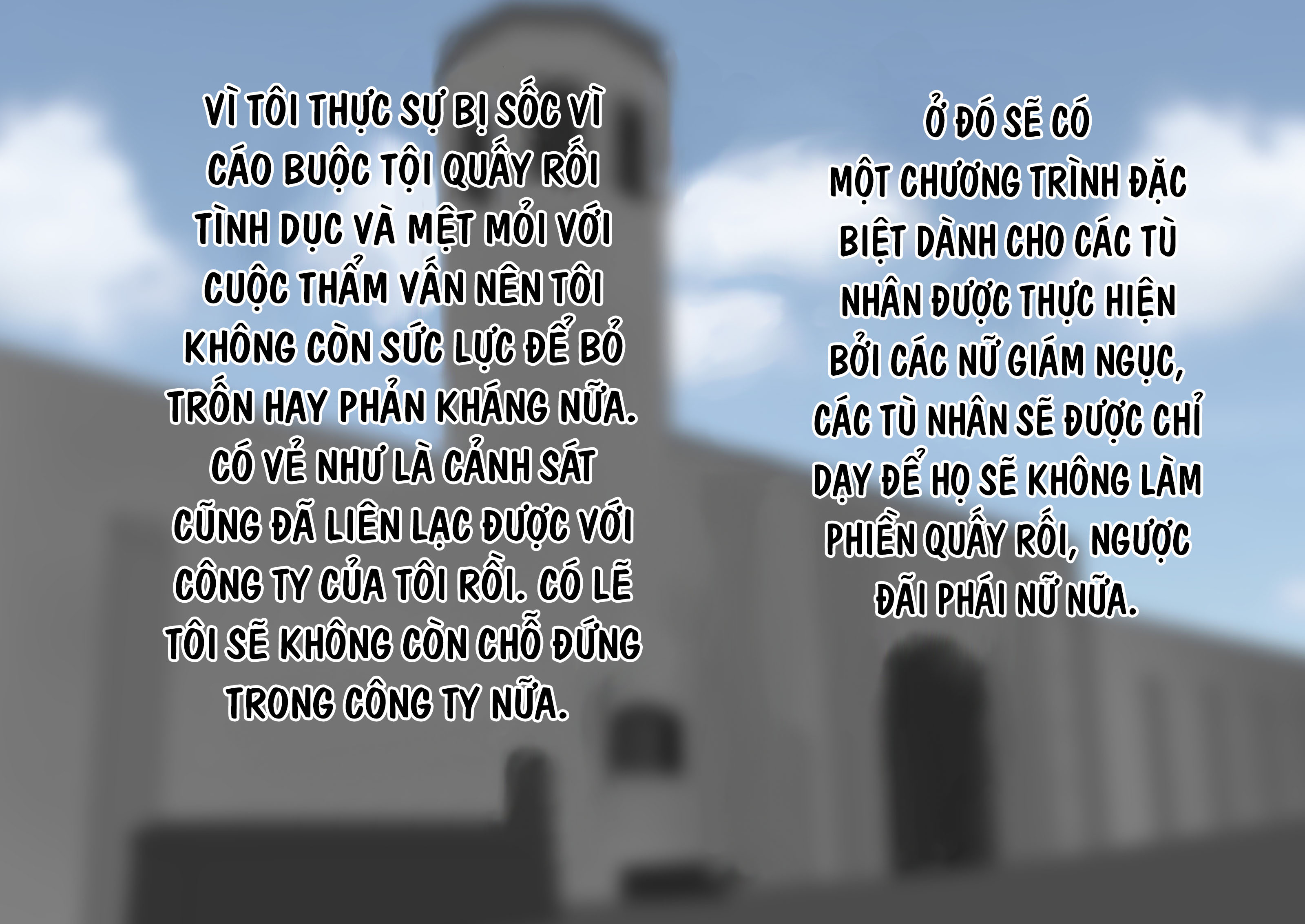 Đọc truyện hentai Nhà tù nơi tôi bị giam vì tội oan có đầy những nữ cai ngục tàn bạo - Chap 1