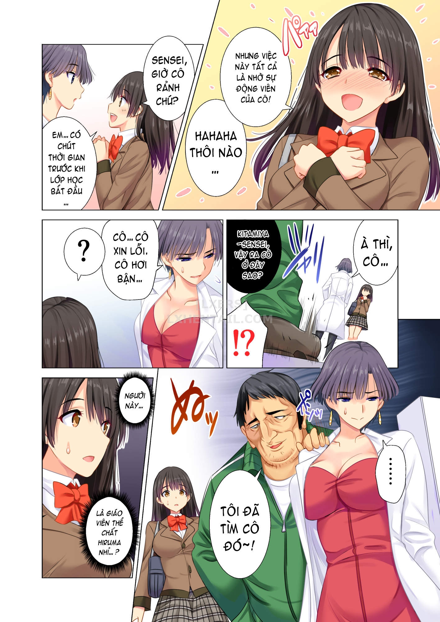Đọc truyện hentai Taiiku Kyoushi ni Kegasareta Yuri no Hanazono - Oneshot