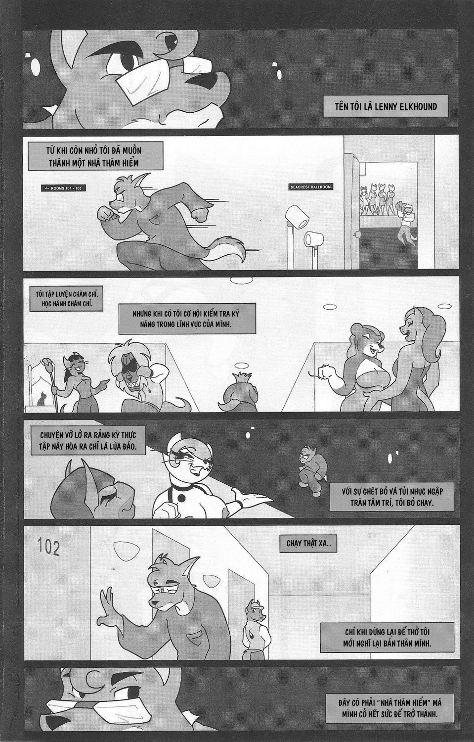 Đọc truyện hentai Lenny Elkhound 7 - Intern To Adventure - Oneshot