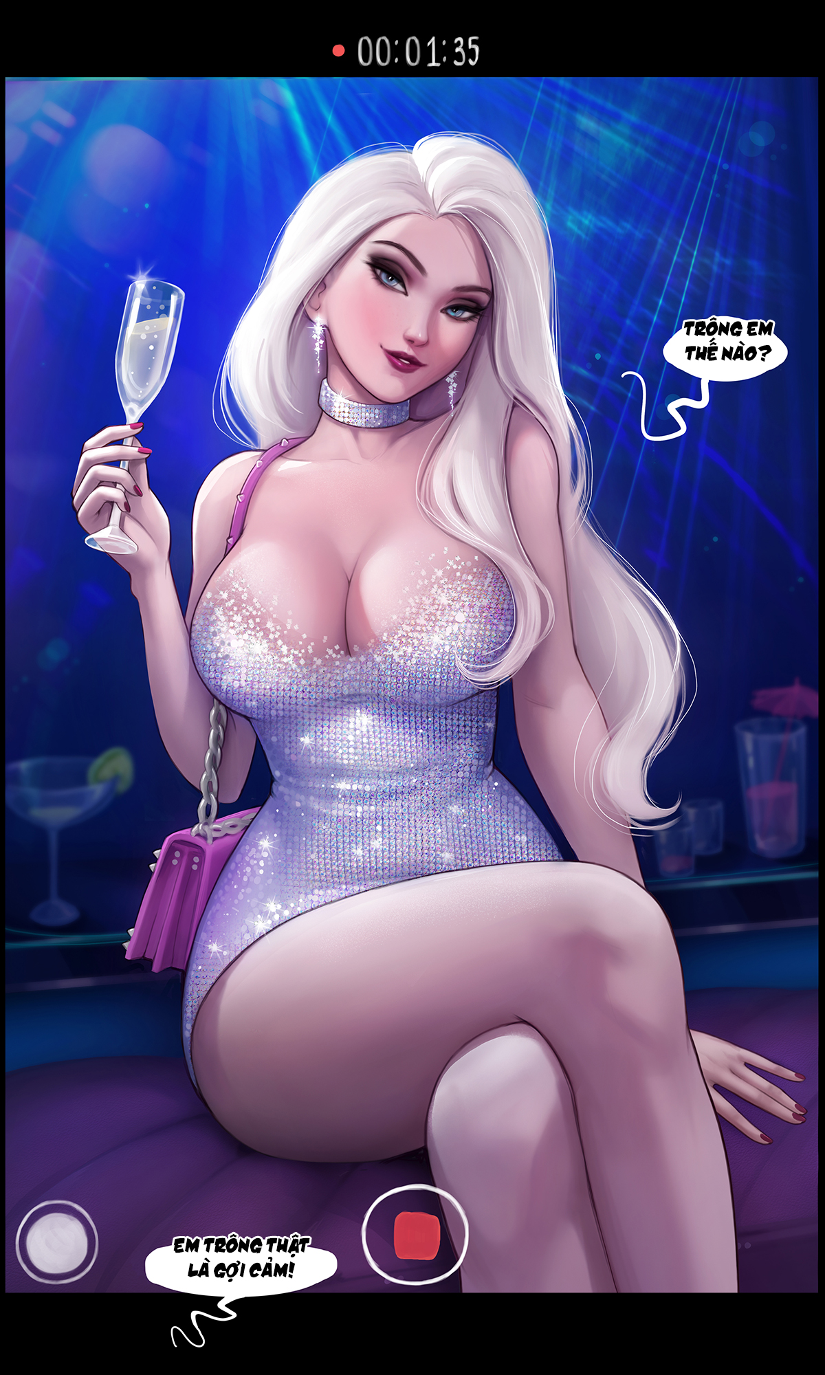 Đọc truyện hentai Party Elsa - Oneshot