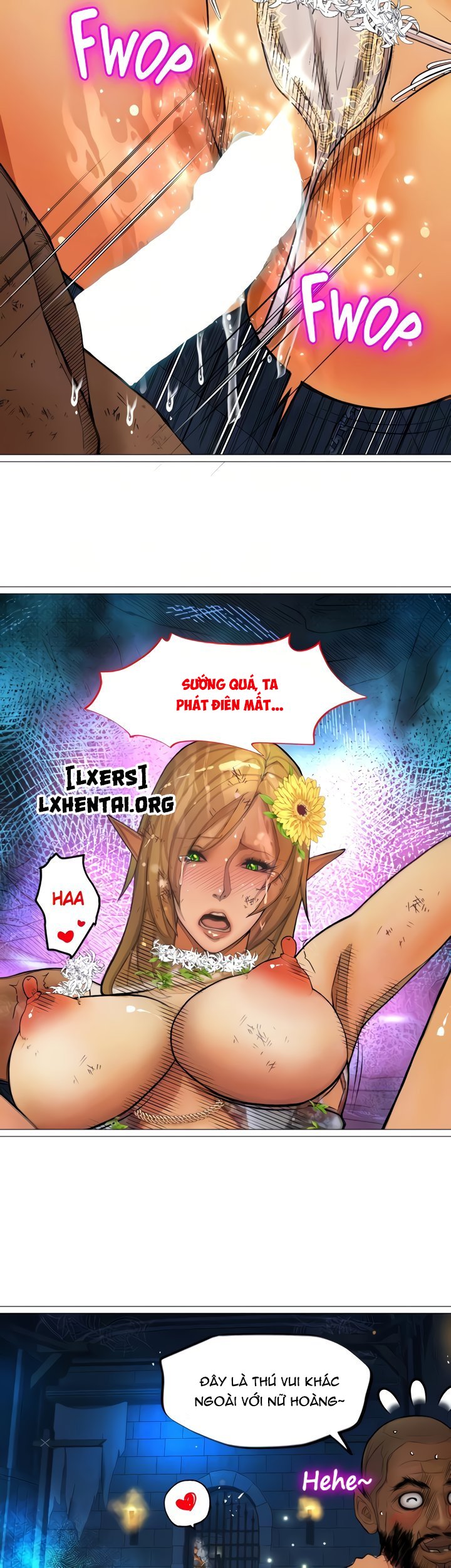 Đọc truyện hentai Nữ Hoàng Dark Elf Và Nô Lệ Orc - Chap 29