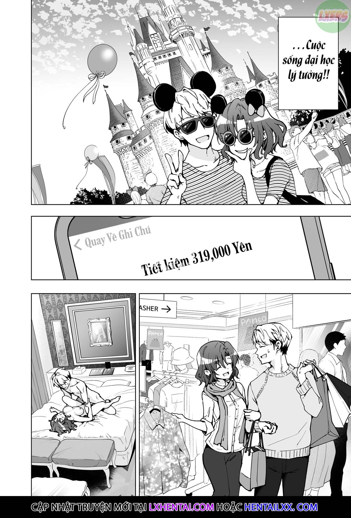 Đọc truyện hentai Nhật ký làm Phò - Chap 2: The College Babe -Part Two-