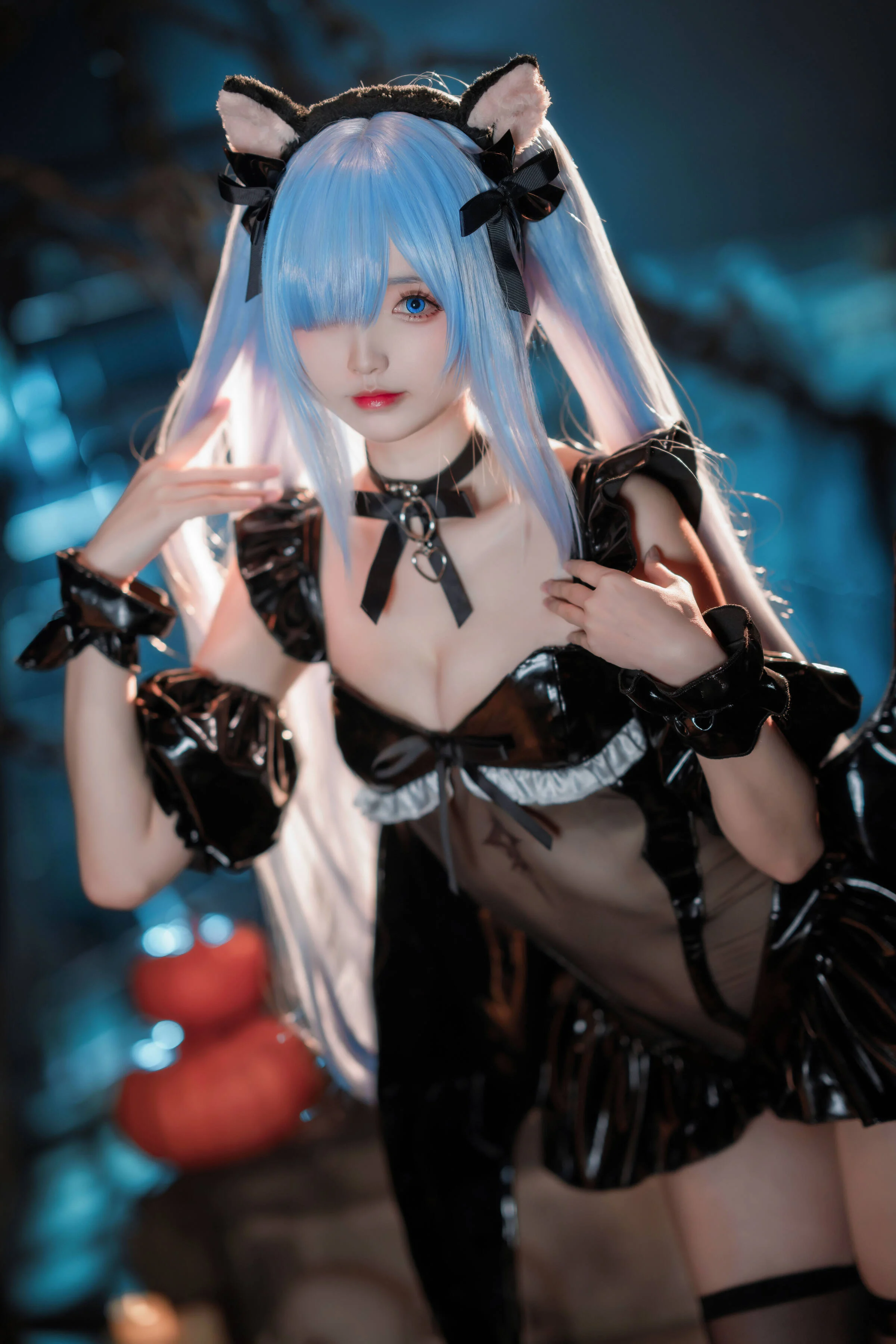 Đọc truyện hentai Tuyển tập Albums siêu phẩm Cosplay - Chap 150 - Azur Lane Janus Halloween Meow Meow Đêm kinh dị