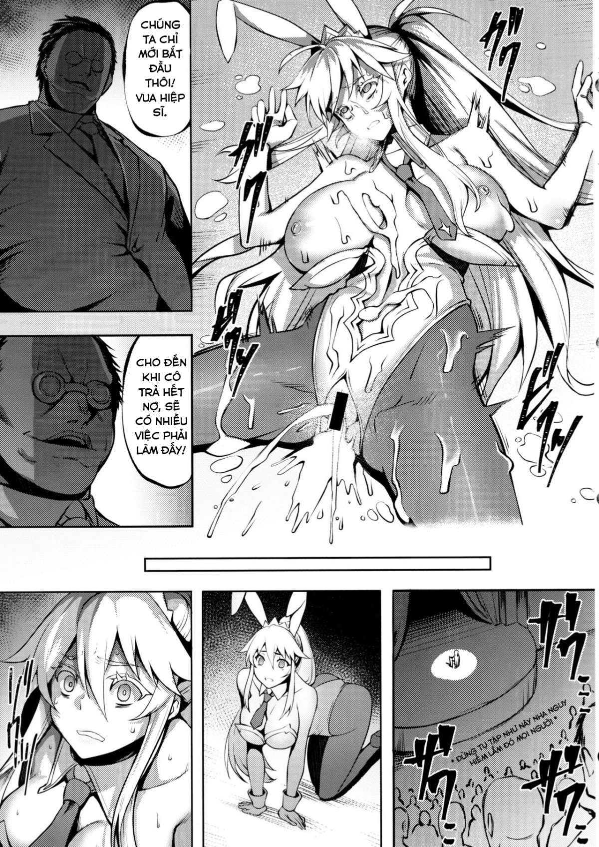 Đọc truyện hentai Eikou no Rakujitsu - Oneshot