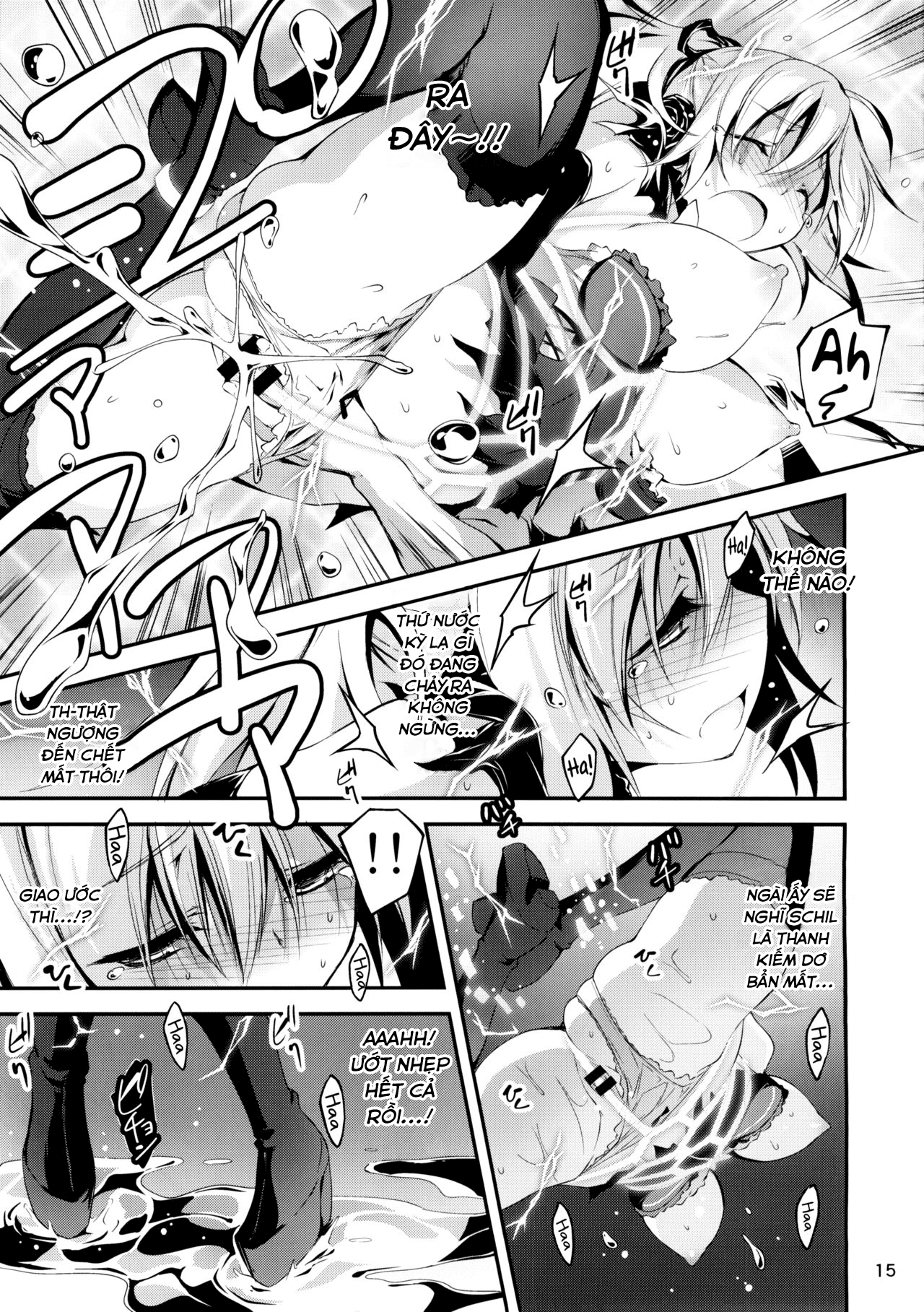 Đọc truyện hentai Anh nhân viên sang dị giới - Chap 5: Anh nhân viên hắc ám và Thần kiếm Schildawhn