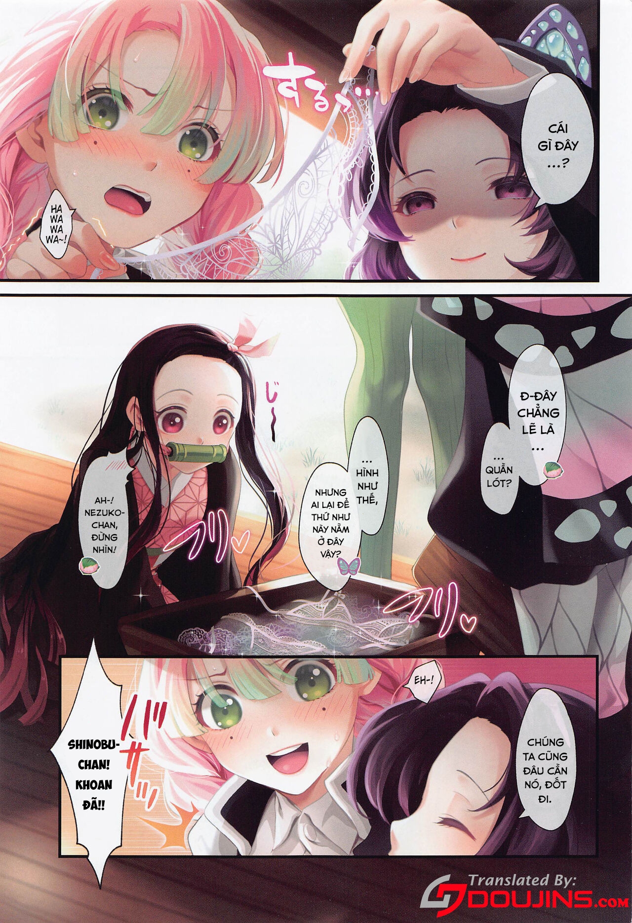 Đọc truyện hentai Sự quyến rũ của hoa. (Kimetsu no Yaiba) - Oneshot