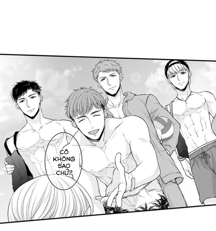 Đọc truyện hentai Ngọn lửa trong tầm tay - Chapter 28: Bóng chuyền bãi biển