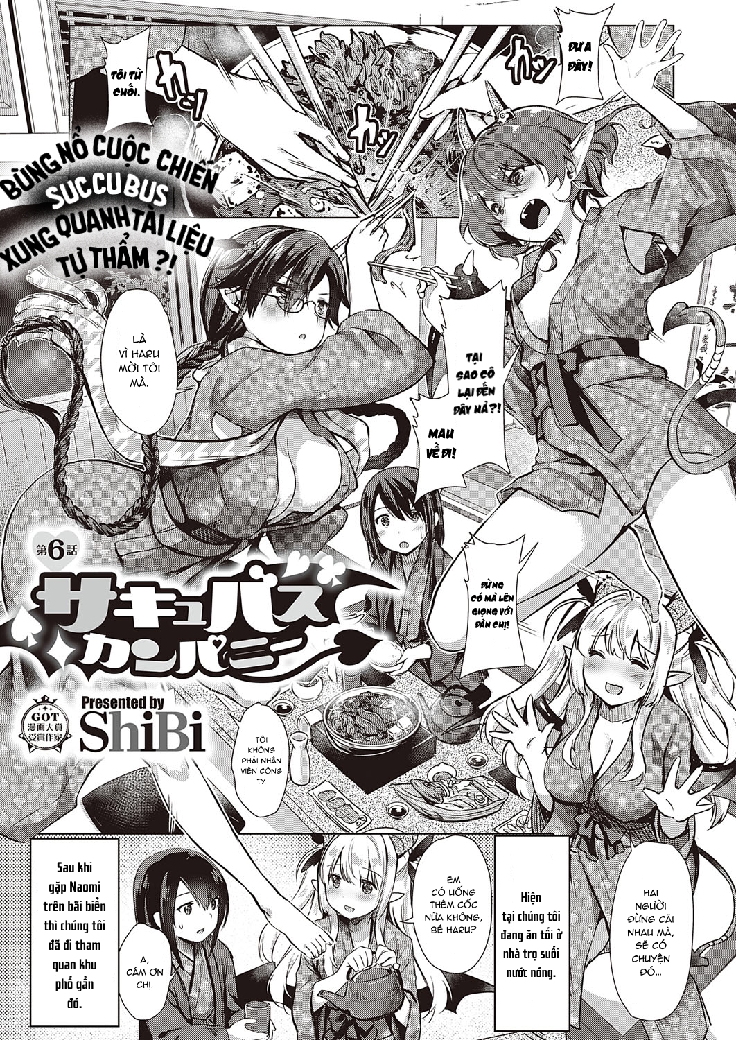 Đọc truyện hentai Succubus Company - Chap 6.