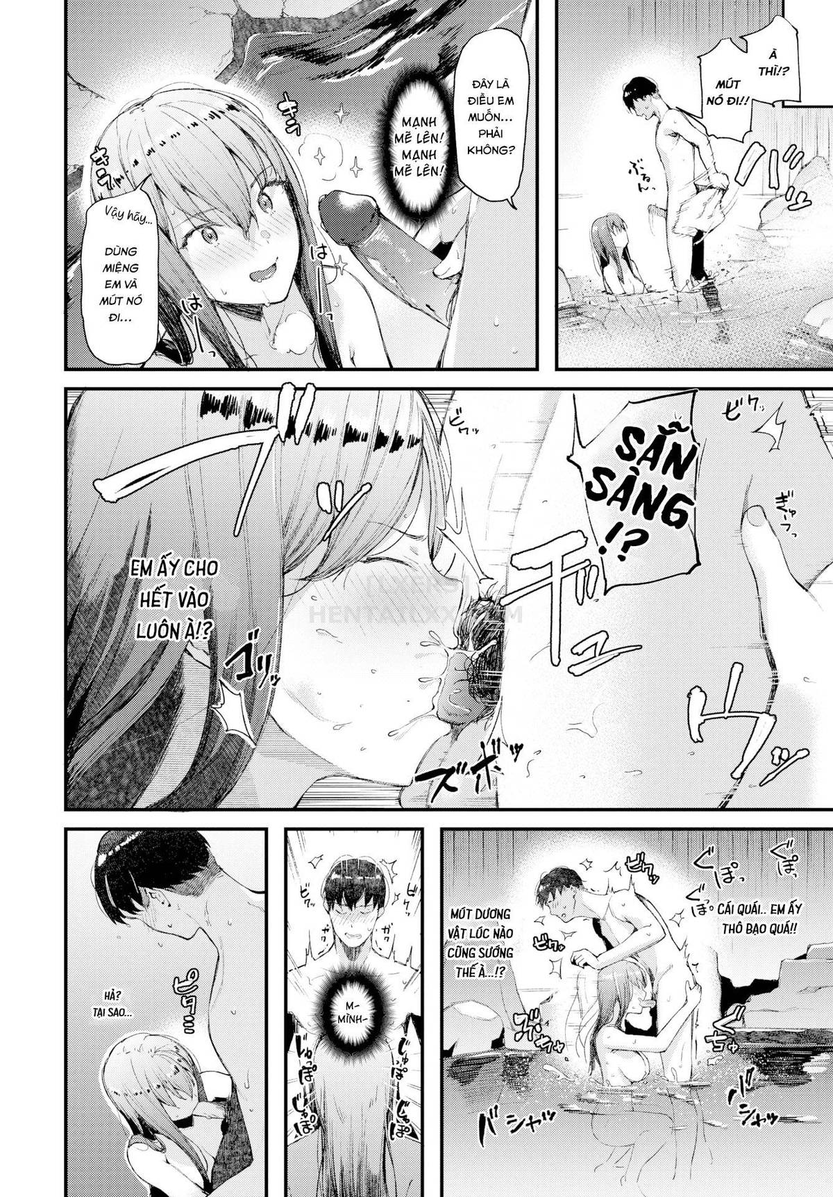 Đọc truyện hentai Burning Hot Springs Passion - Oneshot