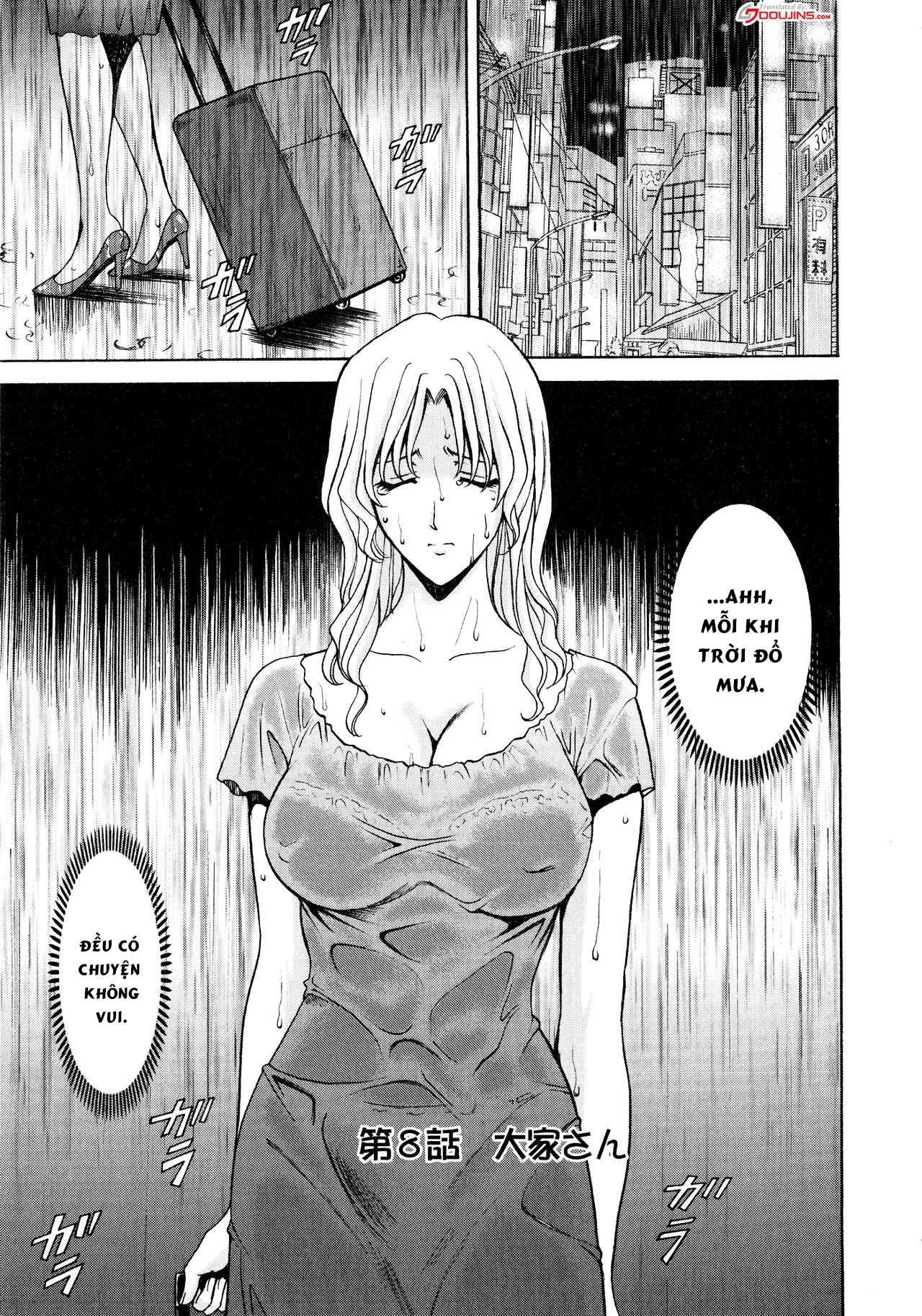 Đọc truyện hentai Yuuwaku no Toshiue Apartment - Chap 8