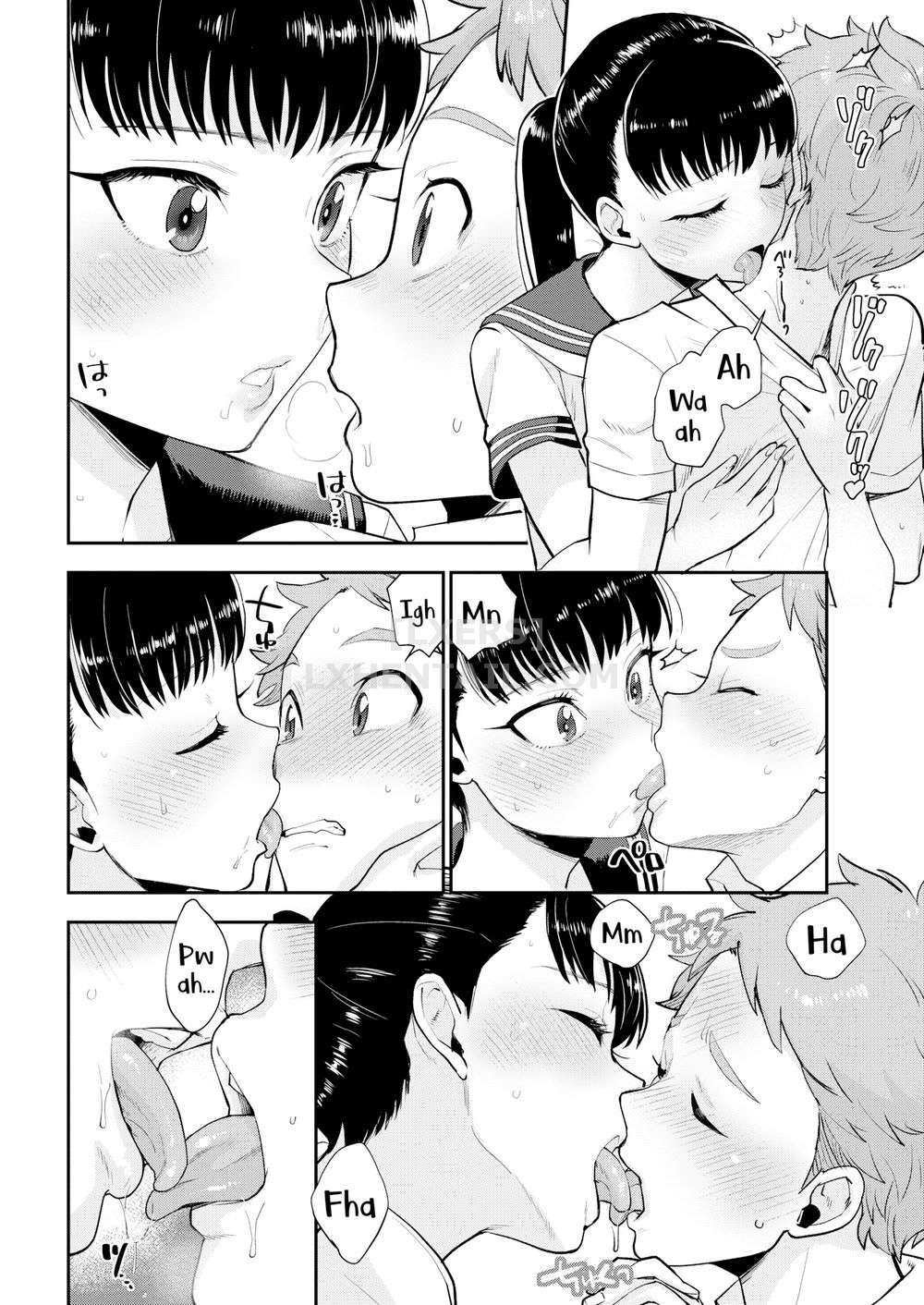 Đọc truyện hentai Shiota-senpai Always Gives the Cold Shoulder - Oneshot