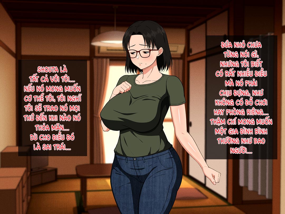 Đọc truyện hentai Khao khát người mẹ vú bự trong căn phòng nhỏ - Chap 1