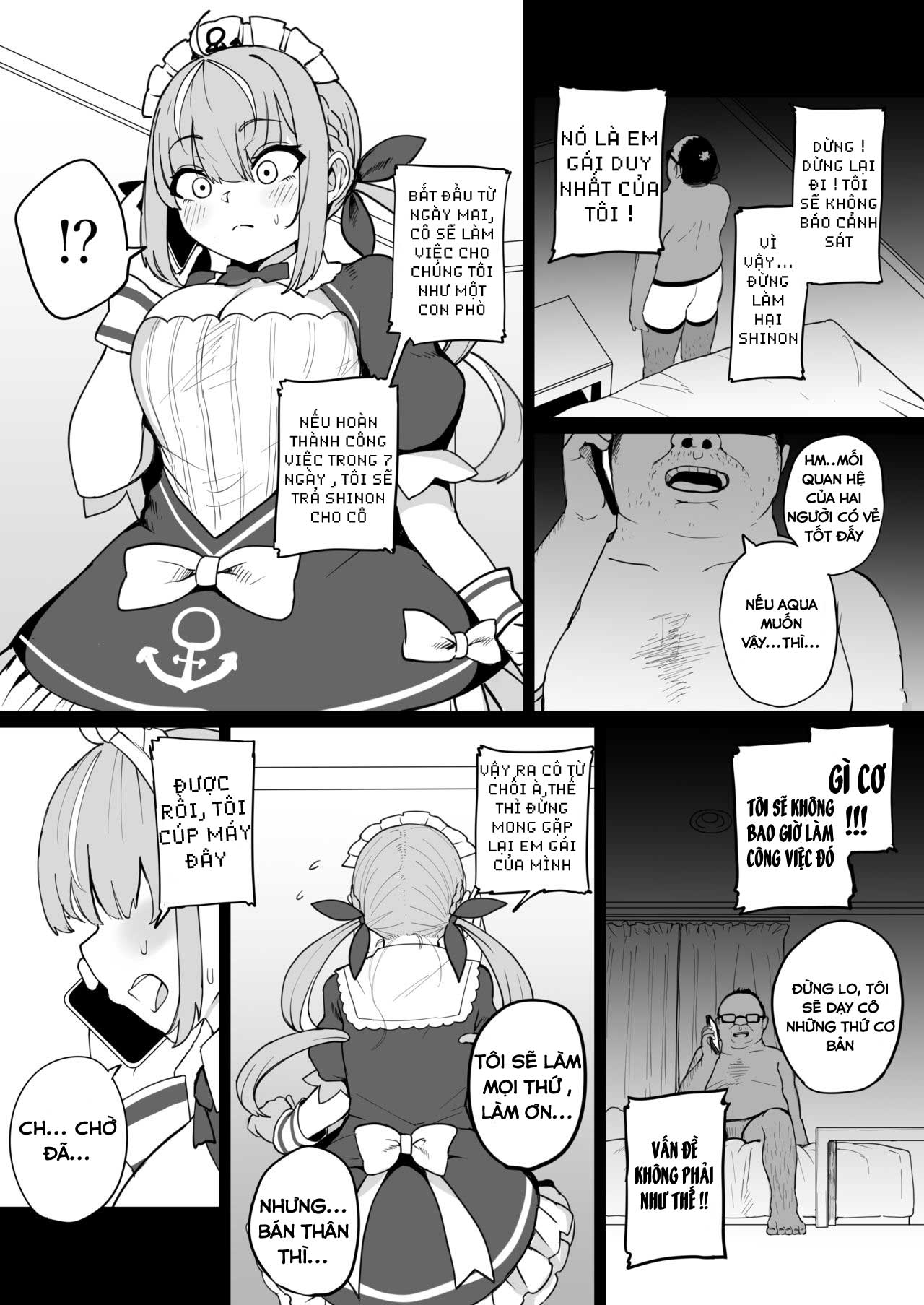 Đọc truyện hentai Aqua-Chan Wa Douki No Tame Nara - Oneshot