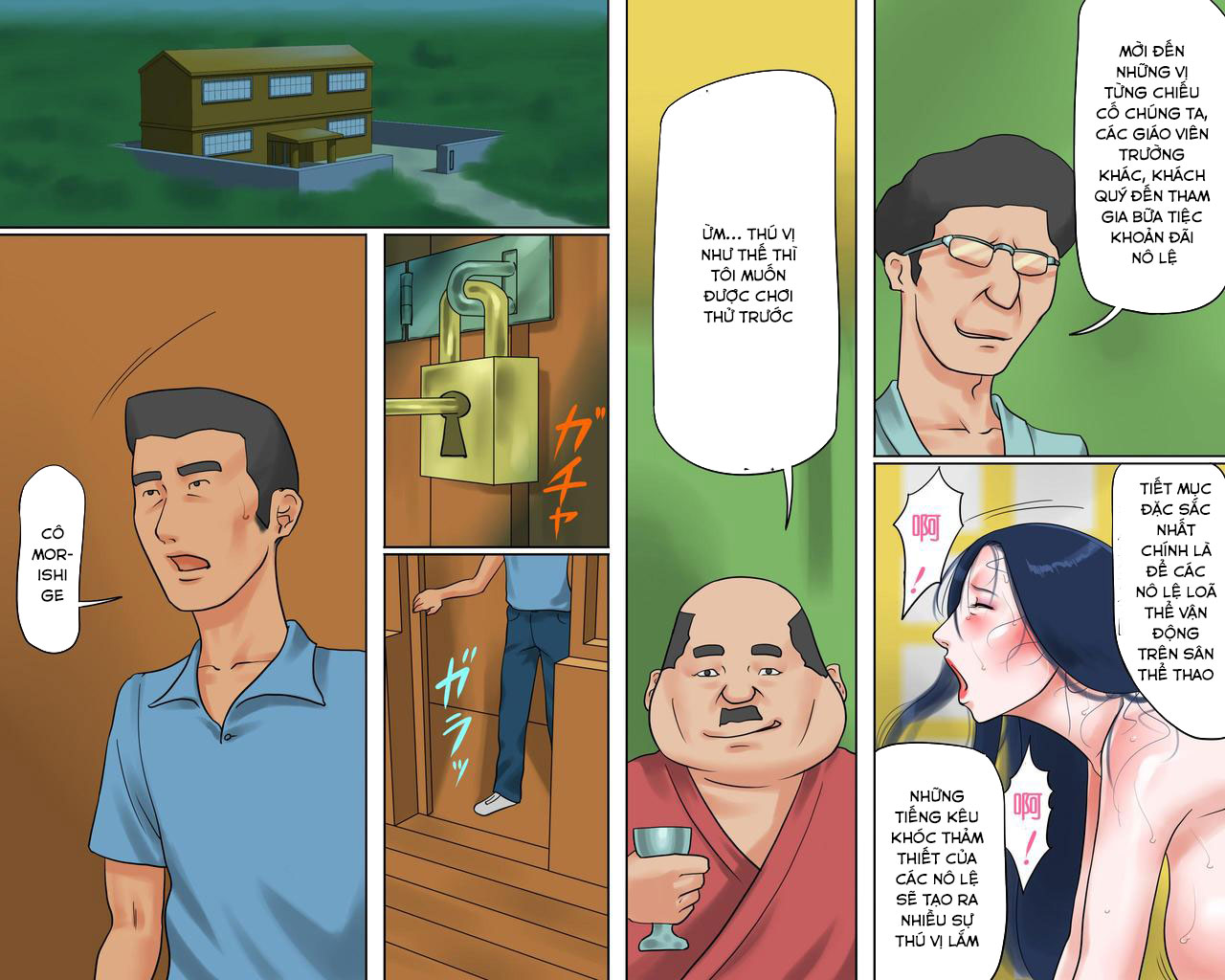 Đọc truyện hentai Dorei Onna Kyoushi Yuriko (Ge) Ingoku no Shuuen - Chap 2