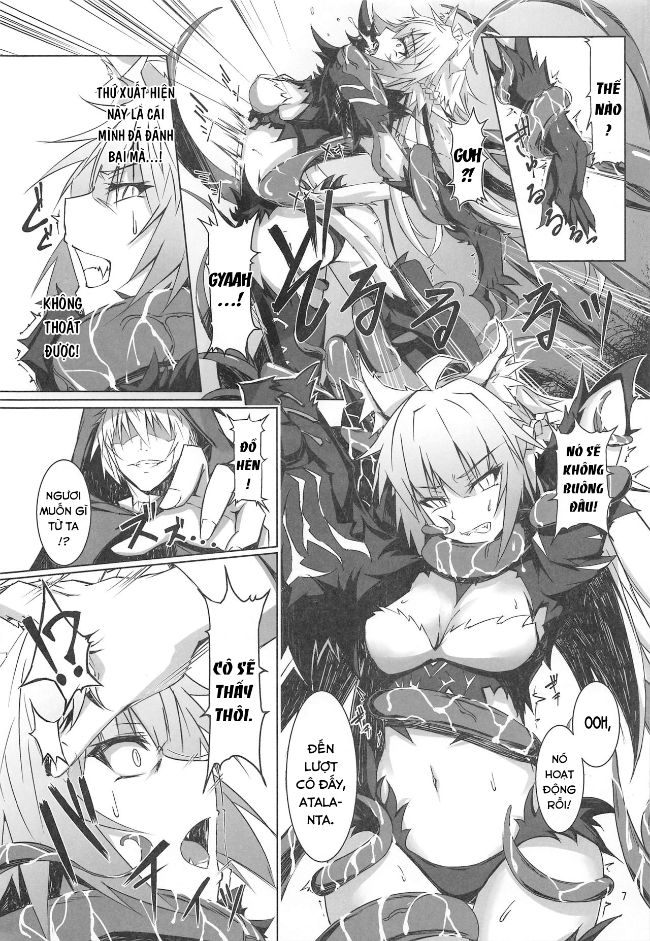 Đọc truyện hentai Ryouken wa Mesuinu Rashiku - Oneshot