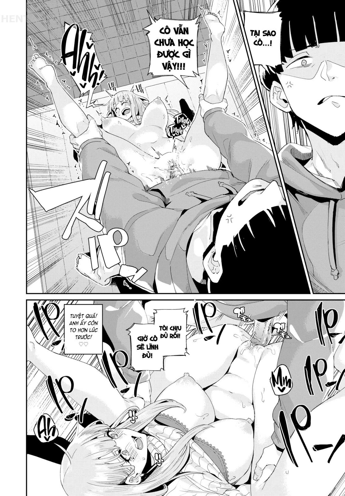 Đọc truyện hentai JK Manual - Chap 4 - Let No Stalker Escape!?