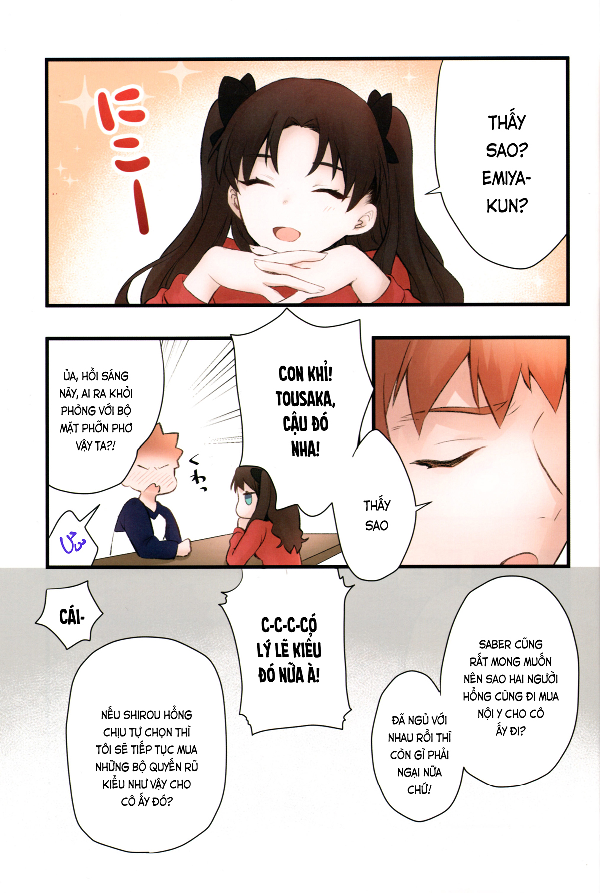 Đọc truyện hentai Nội y kiểu đó còn quá sớm với tôi (Fate／stay night) - Oneshot